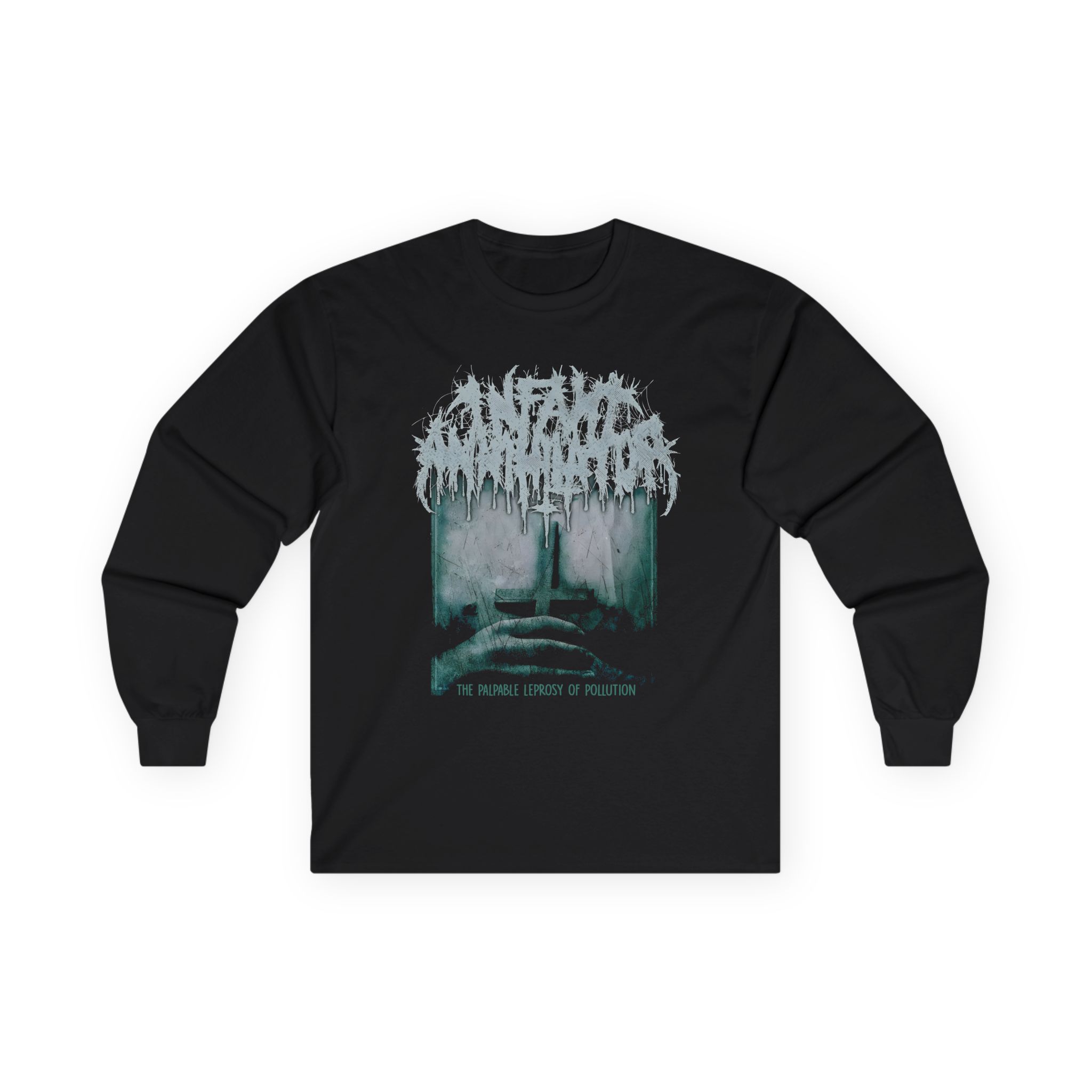 Infant Annihilator The Palpable Leprosy Of Pollution Unisex Ultra Cotton Long Sleeve Tee