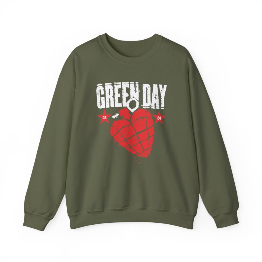 Green Day 20 Years of Idiot Unisex Heavy Blend™ Crewneck Sweatshirt