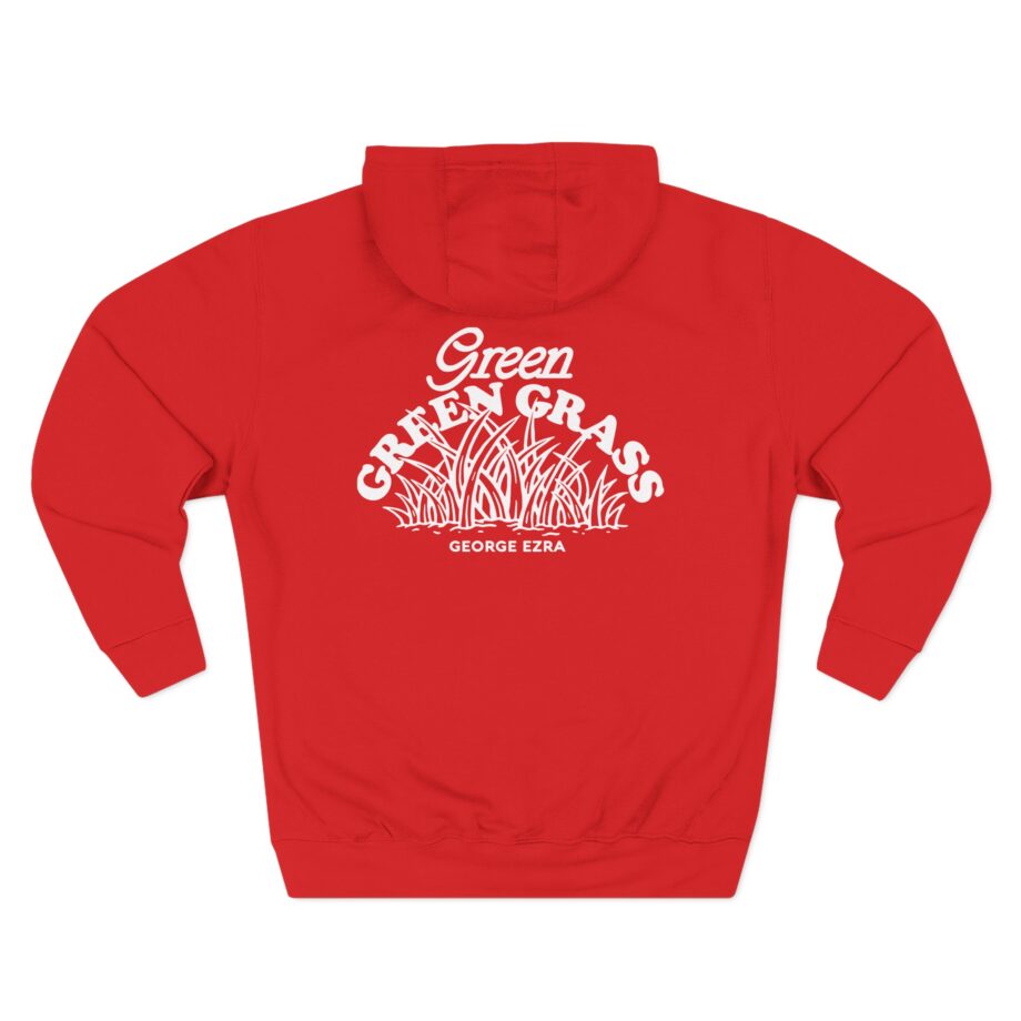 George Ezra G.e Green Green Grass Three-Panel Fleece Hoodie