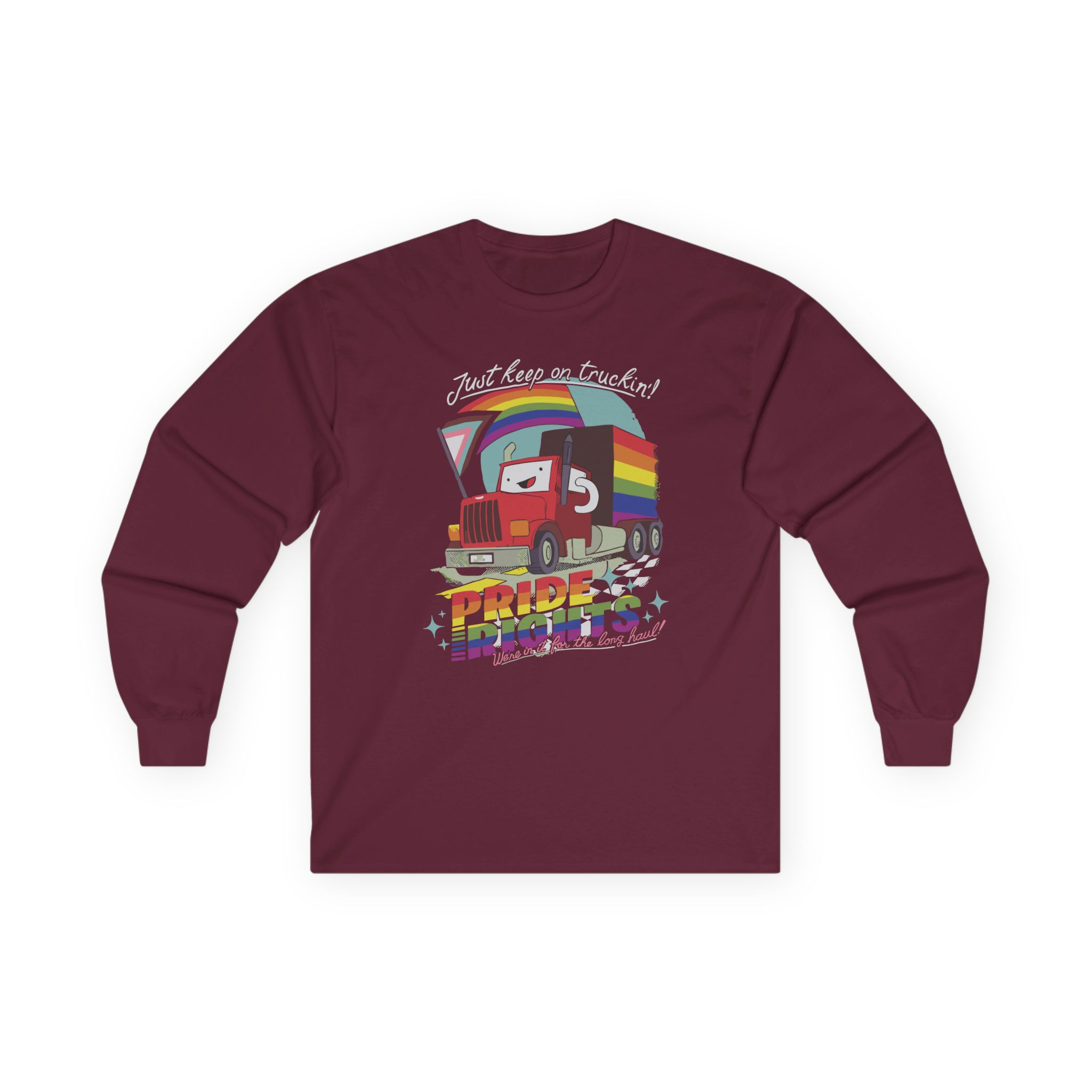 Drawfee Pride Unisex Ultra Cotton Long Sleeve Tee
