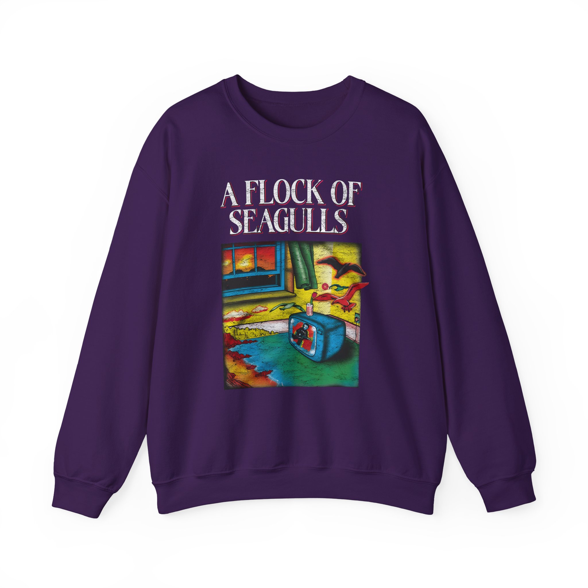 A Flock of Seagulls I Ran Tour Unisex Heavy Blendâ„¢ Crewneck Sweatshirt