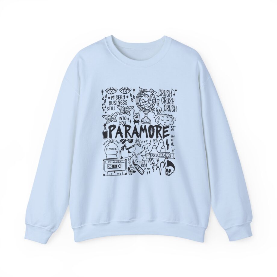 Hayley Willians Camiseta Paramore Emo Rock Unisex Heavy Blend™ Crewneck Sweatshirt