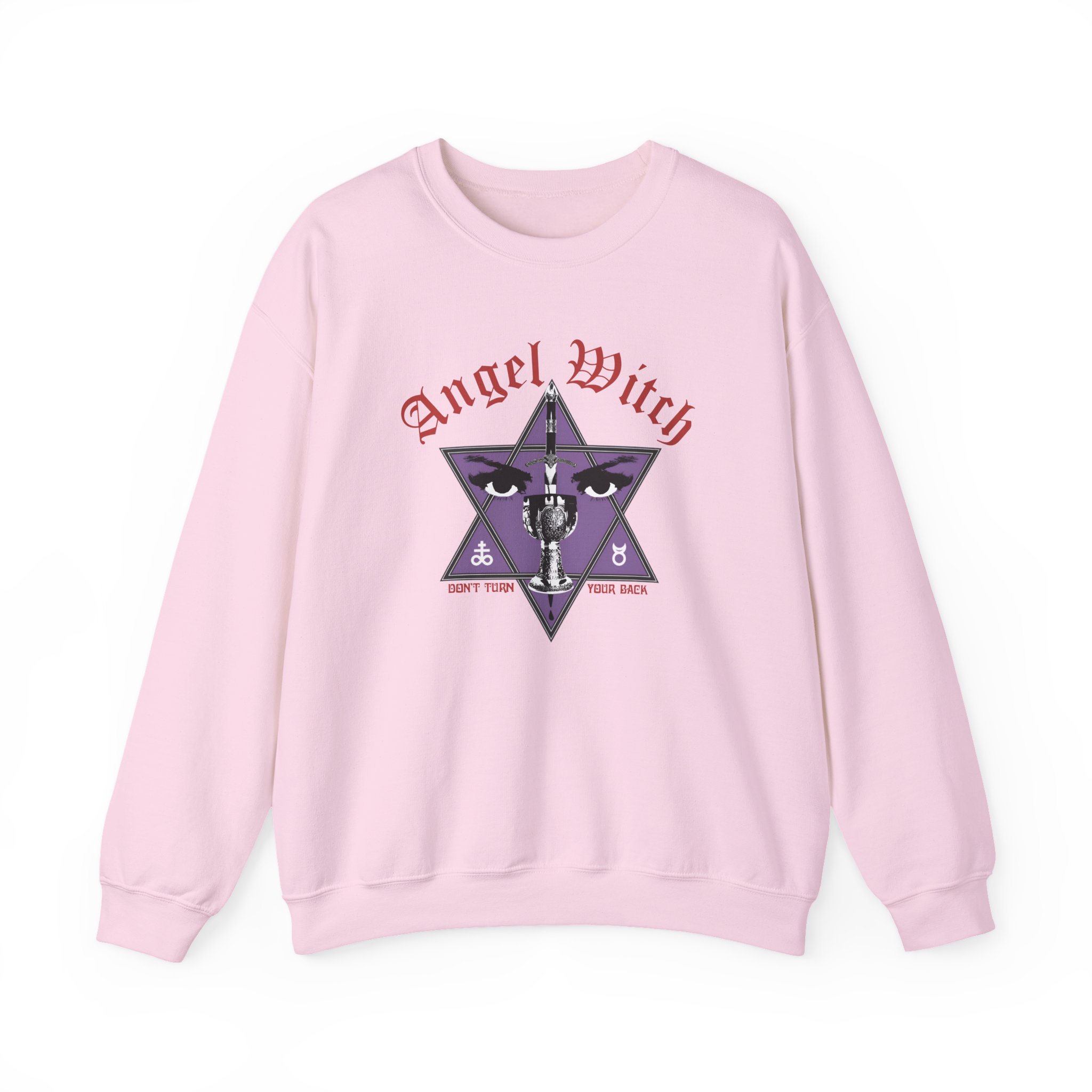 Angel Witch The Night Is Calling Unisex Heavy Blendâ„¢ Crewneck Sweatshirt