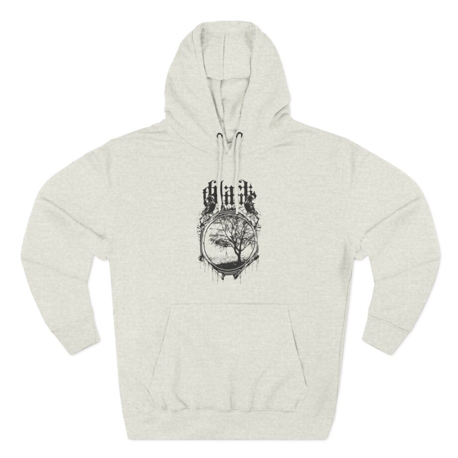 Black Tongue Murder Of Crows Three-Panel Fleece Hoodie