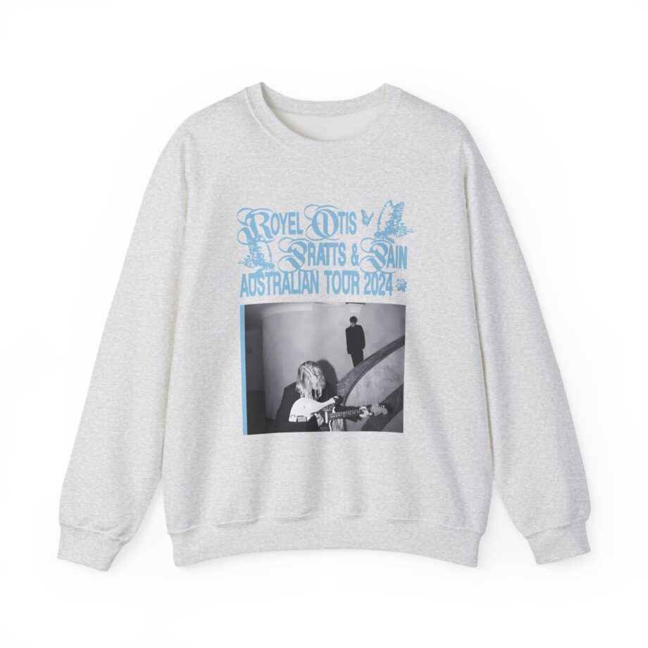 Royel Otis Band Pratts and Pain Australian Tour 2024  Unisex Heavy Blend™ Crewneck Sweatshirt