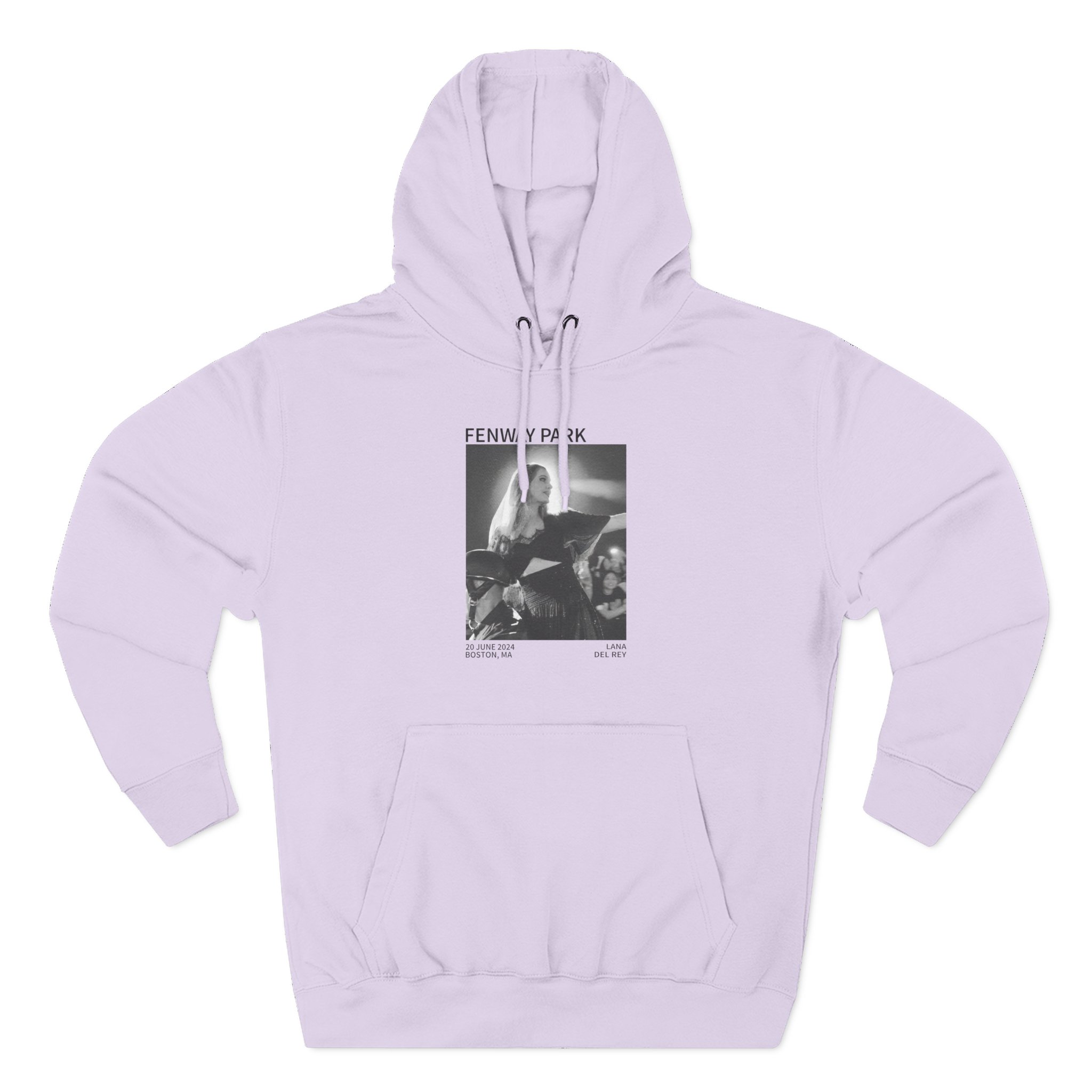 Lanadelrey Three-Panel Fleece Hoodie