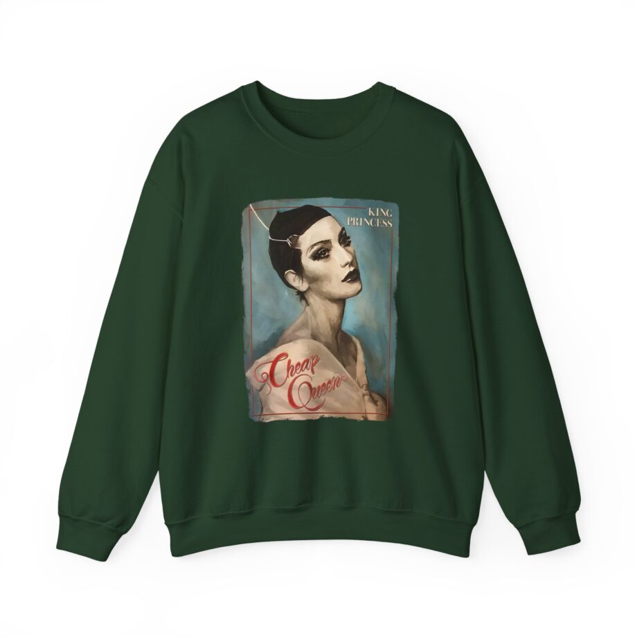 King Princess Cheap Queen Unisex Heavy Blend™ Crewneck Sweatshirt
