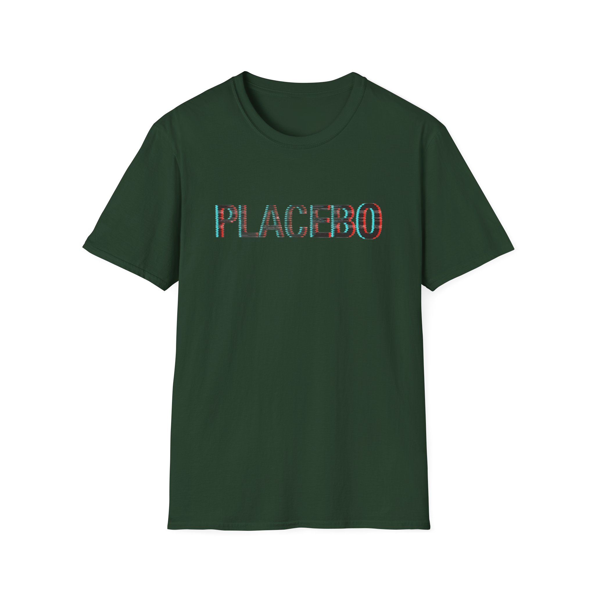 Placebo Glitch Logo Unisex Softstyle T-Shirt