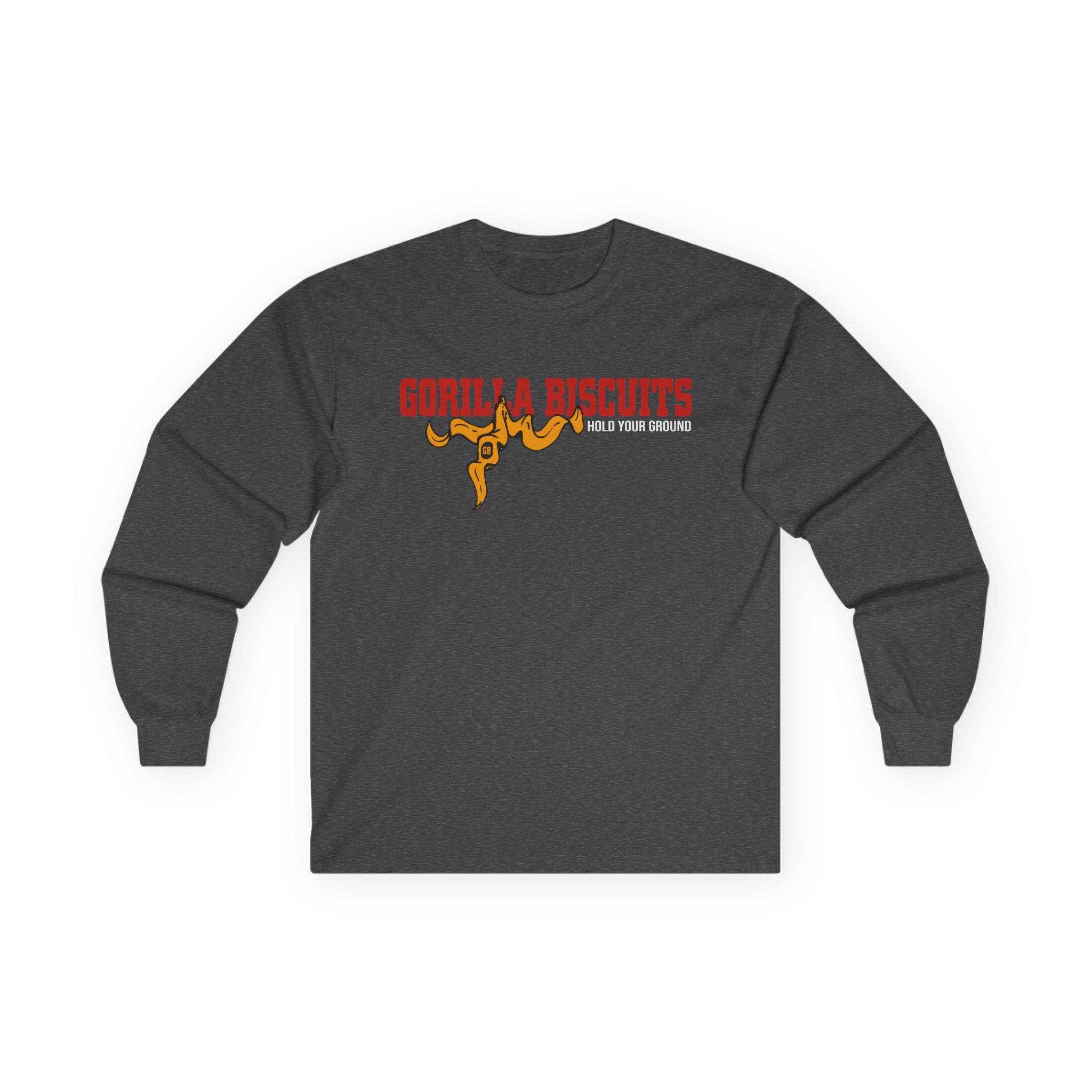 Gorilla Biscuits Hold Your Ground Unisex Ultra Cotton Long Sleeve Tee