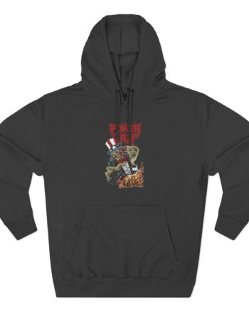 Power Trip Uncle Sam Three-Panel Fleece Hoodie