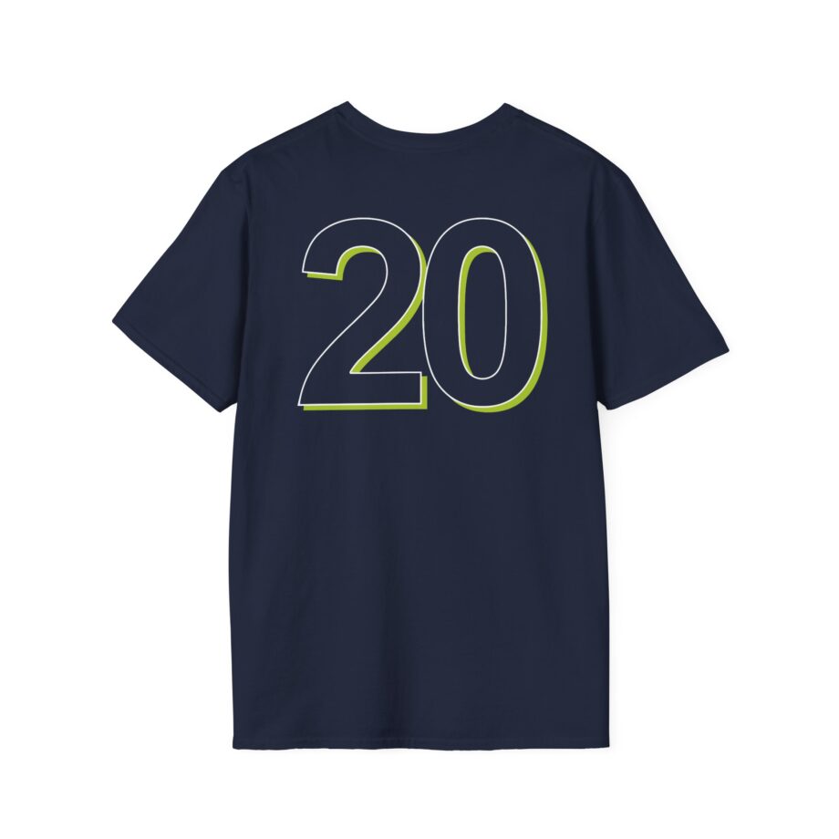 Overkill 19 Raglan Unisex Softstyle T-Shirt