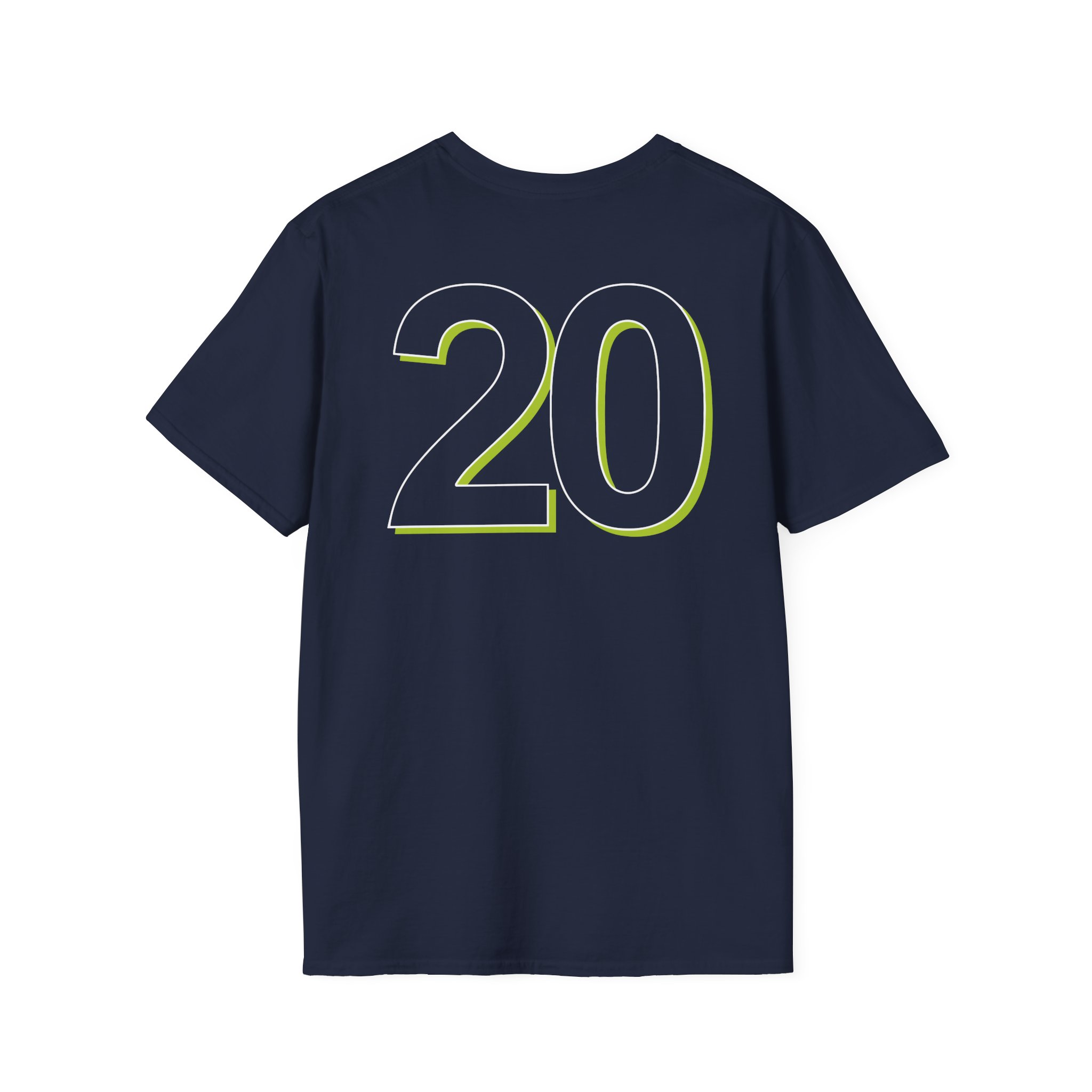 Overkill 19 Raglan Unisex Softstyle T-Shirt