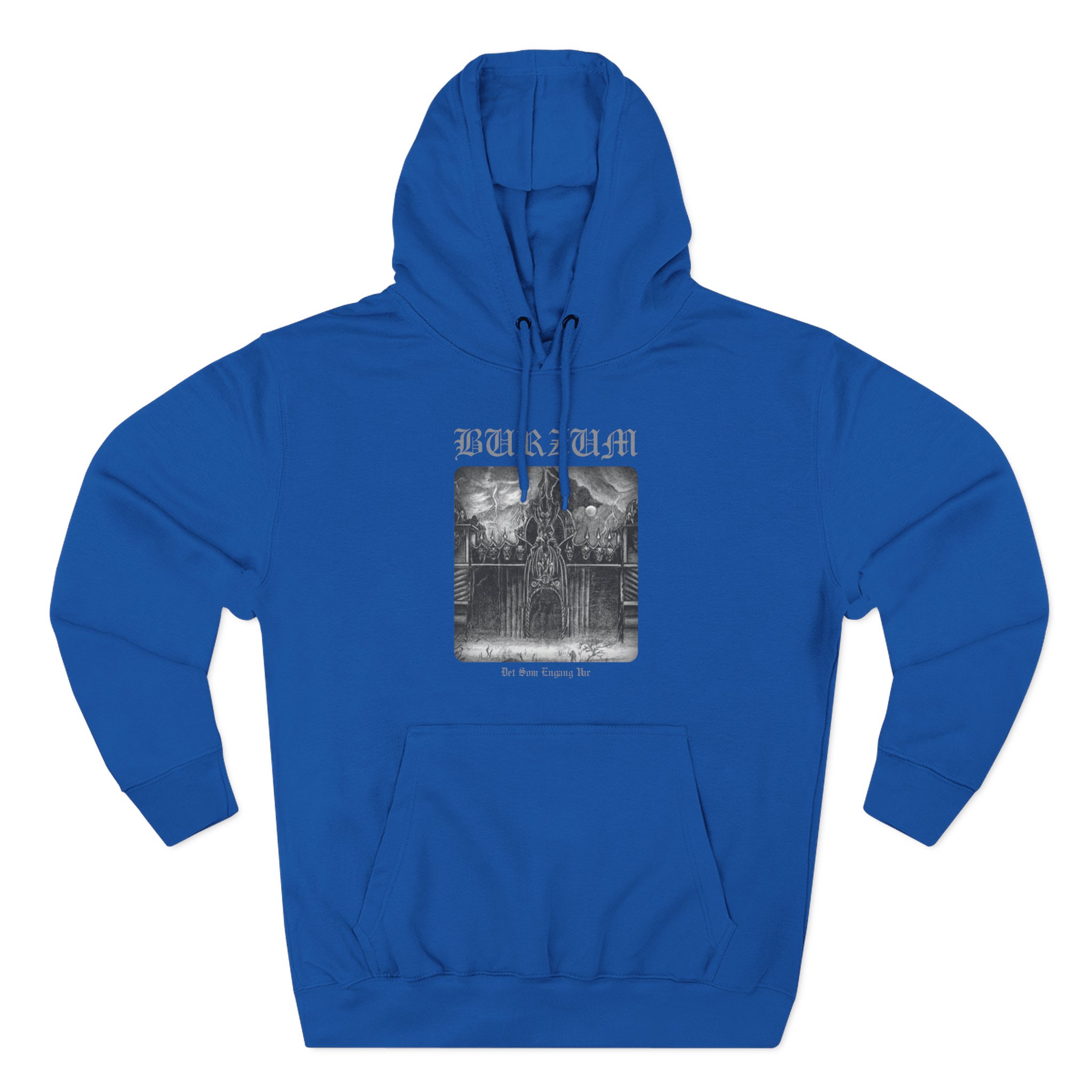Burzum Det Som Engang Var Three-Panel Fleece Hoodie