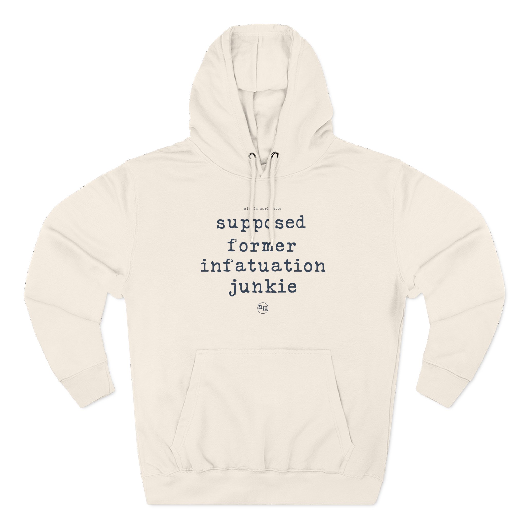 Alanis Morissette Supposed Former Infatuation Junkie Three-Panel Fleece Hoodie