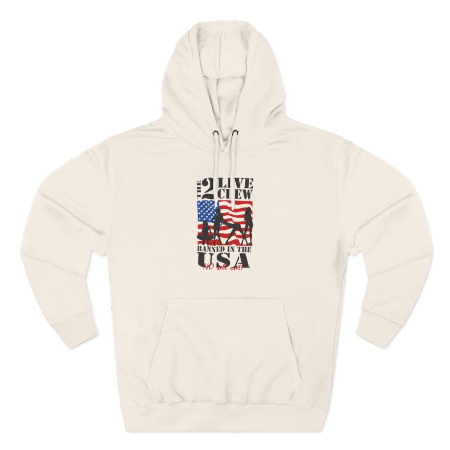 2 Live Crew The Banned in the Usa Three-Panel Fleece Hoodie