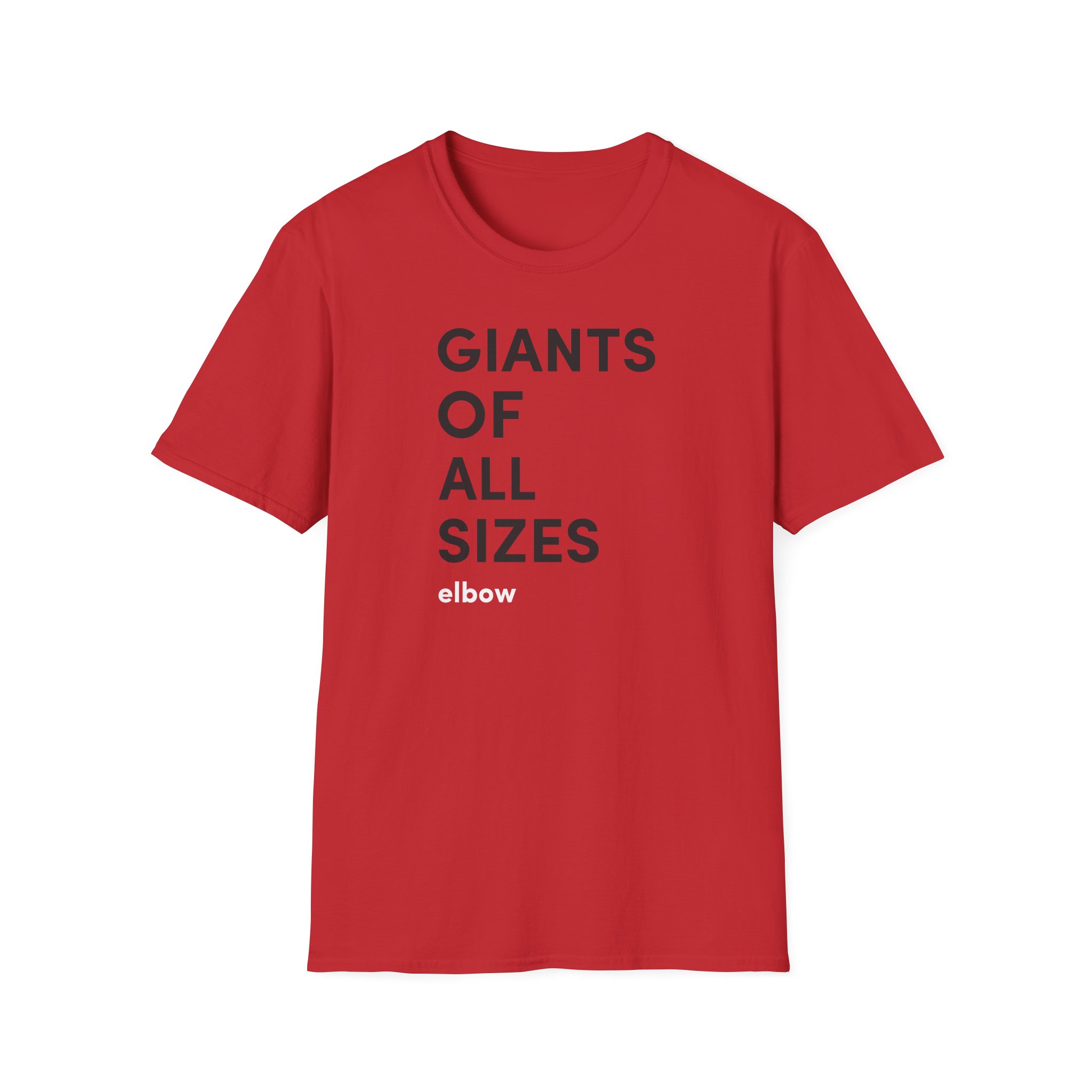 Elbow Audio Giants of All Sizes Unisex Softstyle T-Shirt