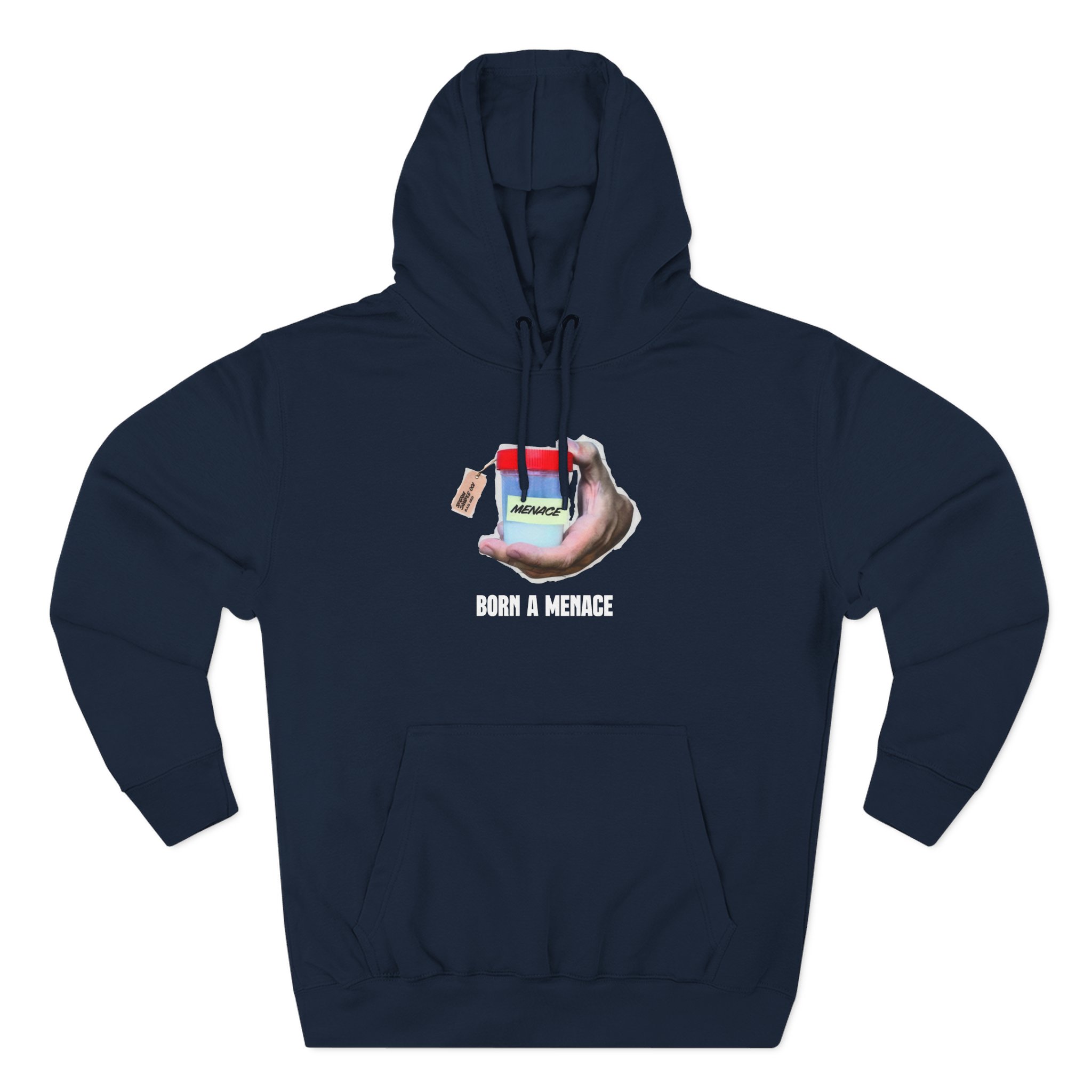 Kanel Joseph Bam Sperm Cup Three-Panel Fleece Hoodie