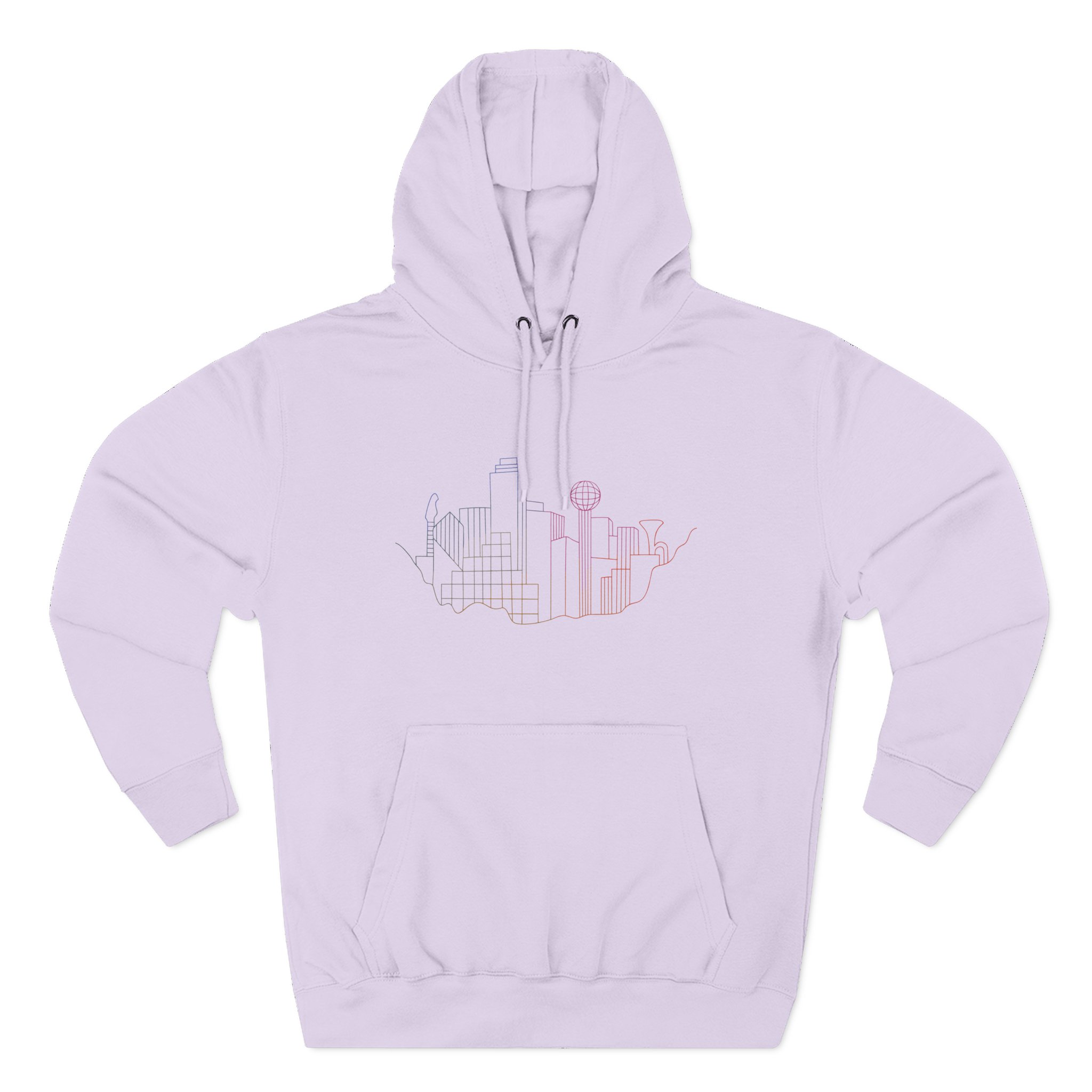 Snarky Puppy Empire Central Skyline Three-panel Fleece Hoodie
