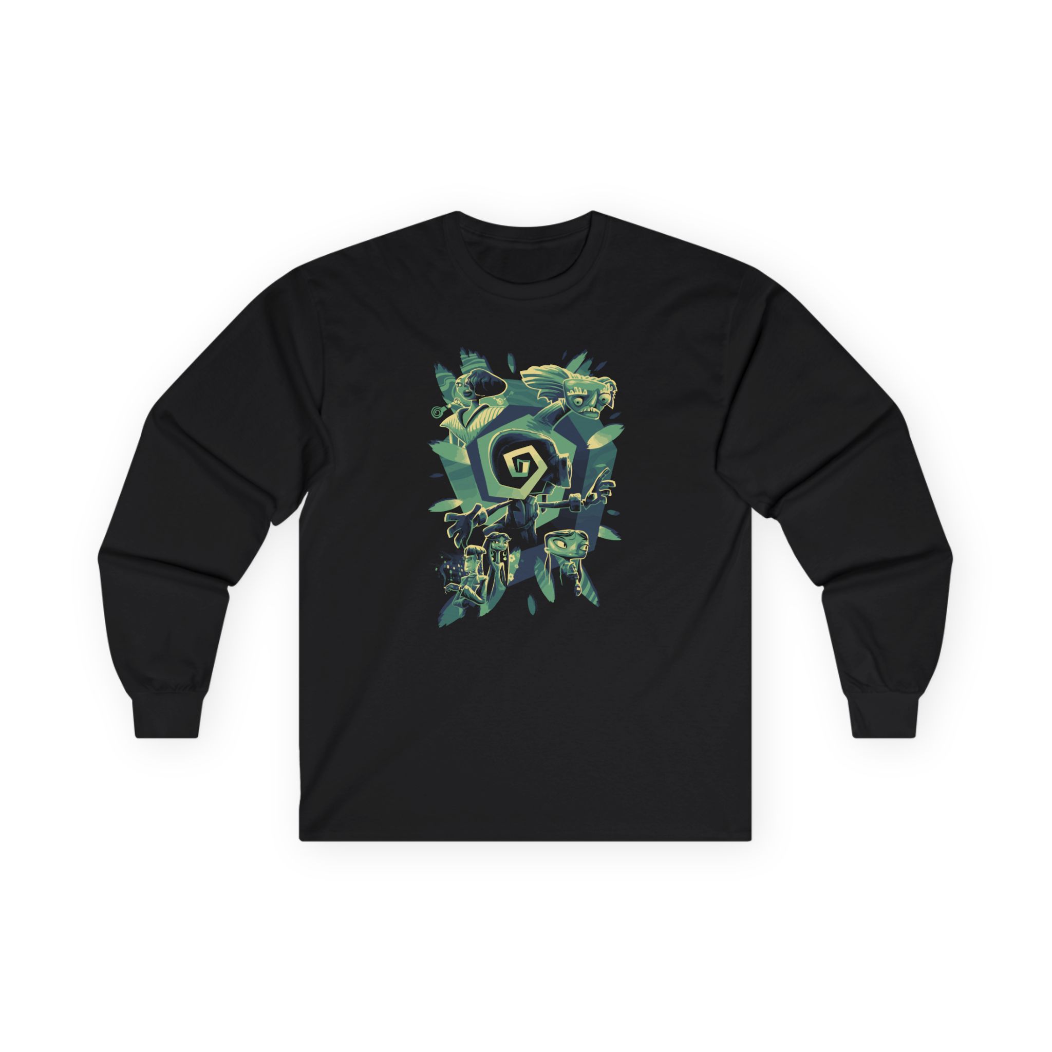 Double Fine Psychodelic Cast Unisex Ultra Cotton Long Sleeve Tee