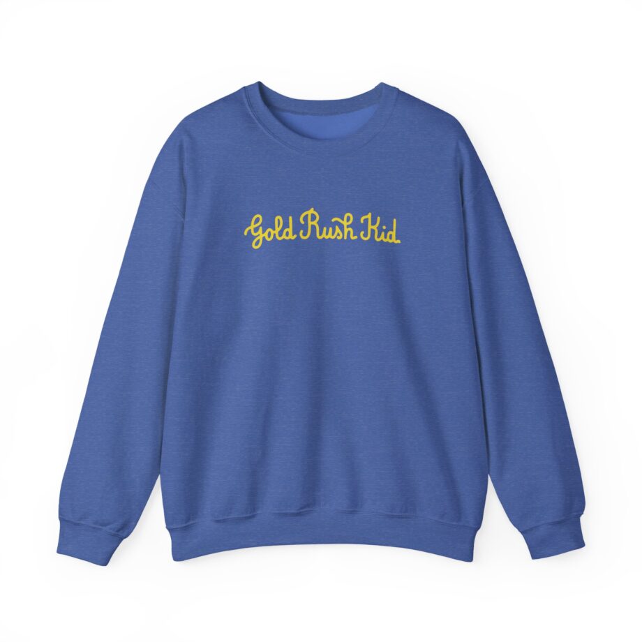 George Ezra Leaning Gold Rush Kid Unisex Heavy Blend™ Crewneck Sweatshirt