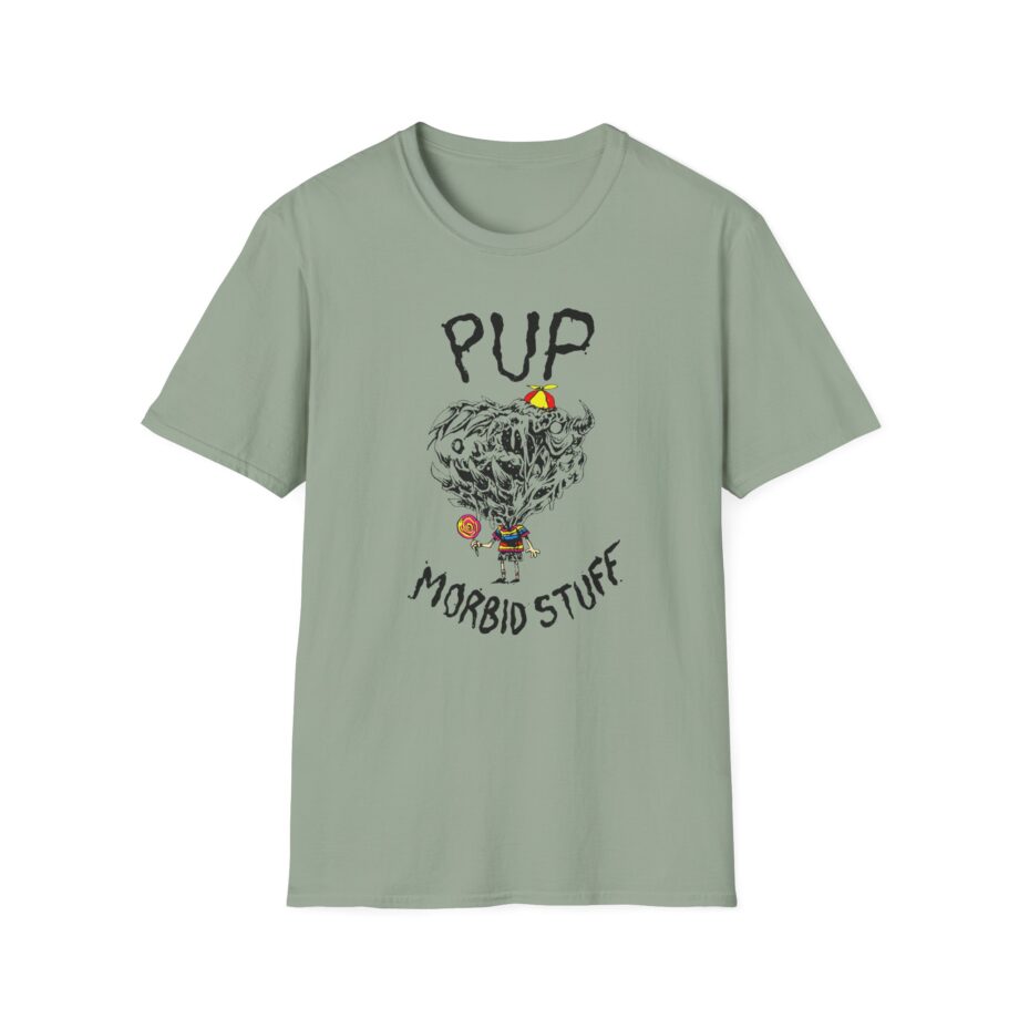 Pup Morbid Stuff Lollipop Unisex Softstyle T-Shirt