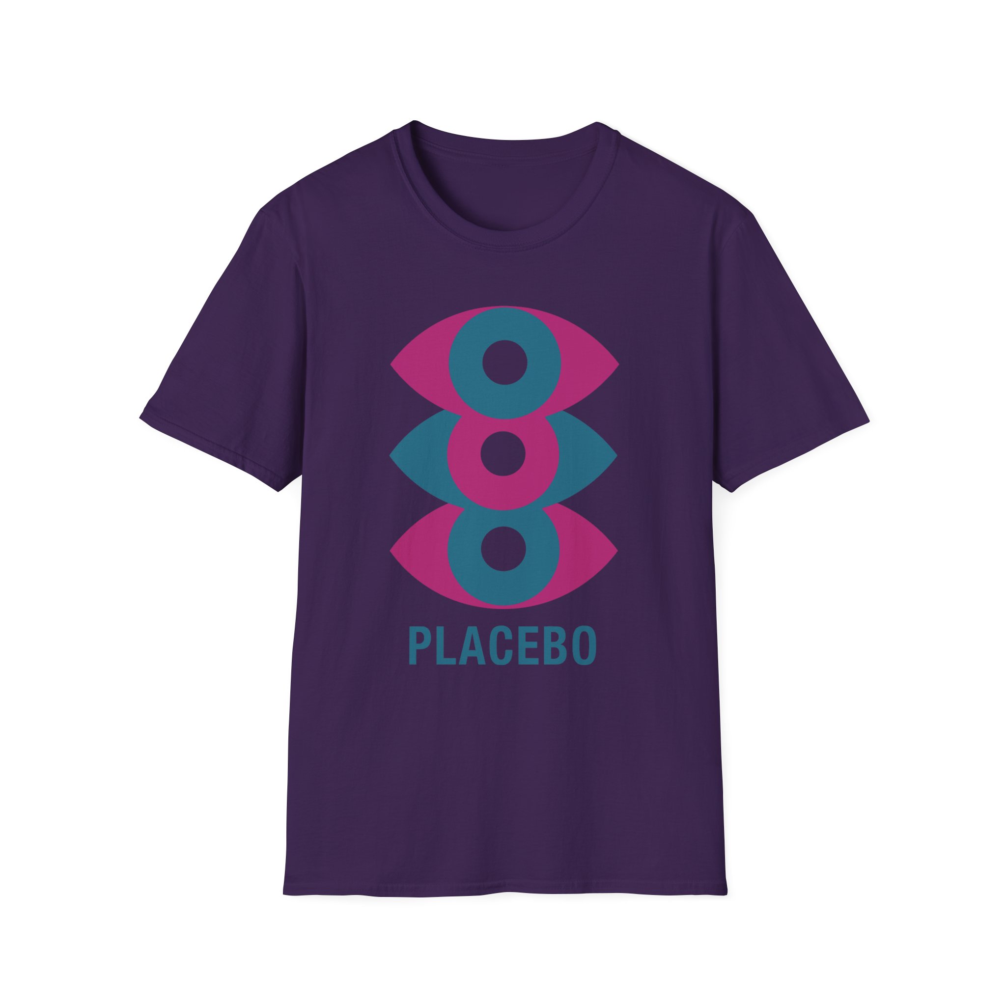 Placebo 2024 Triple Eye Unisex Softstyle T-Shirt