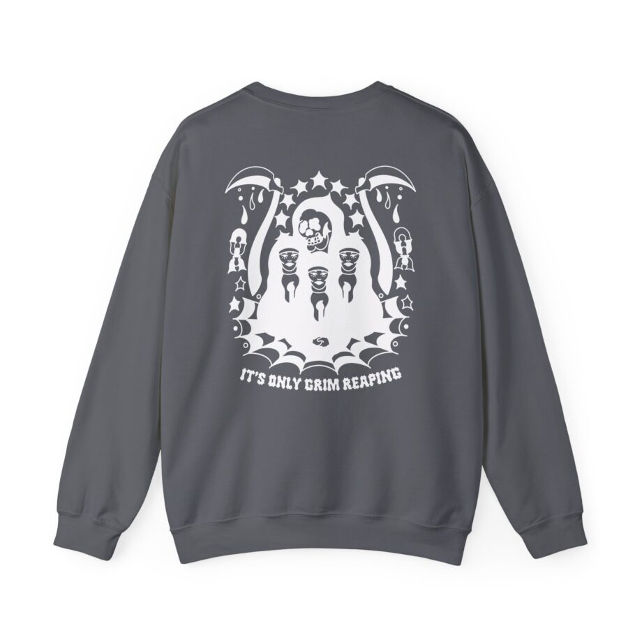 Pup Grim Reaping Unisex Heavy Blend™ Crewneck Sweatshirt