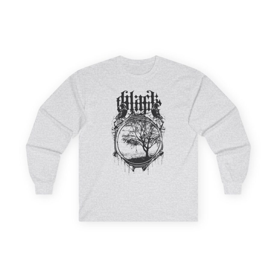 Black Tongue Murder Of Crows Unisex Ultra Cotton Long Sleeve Tee