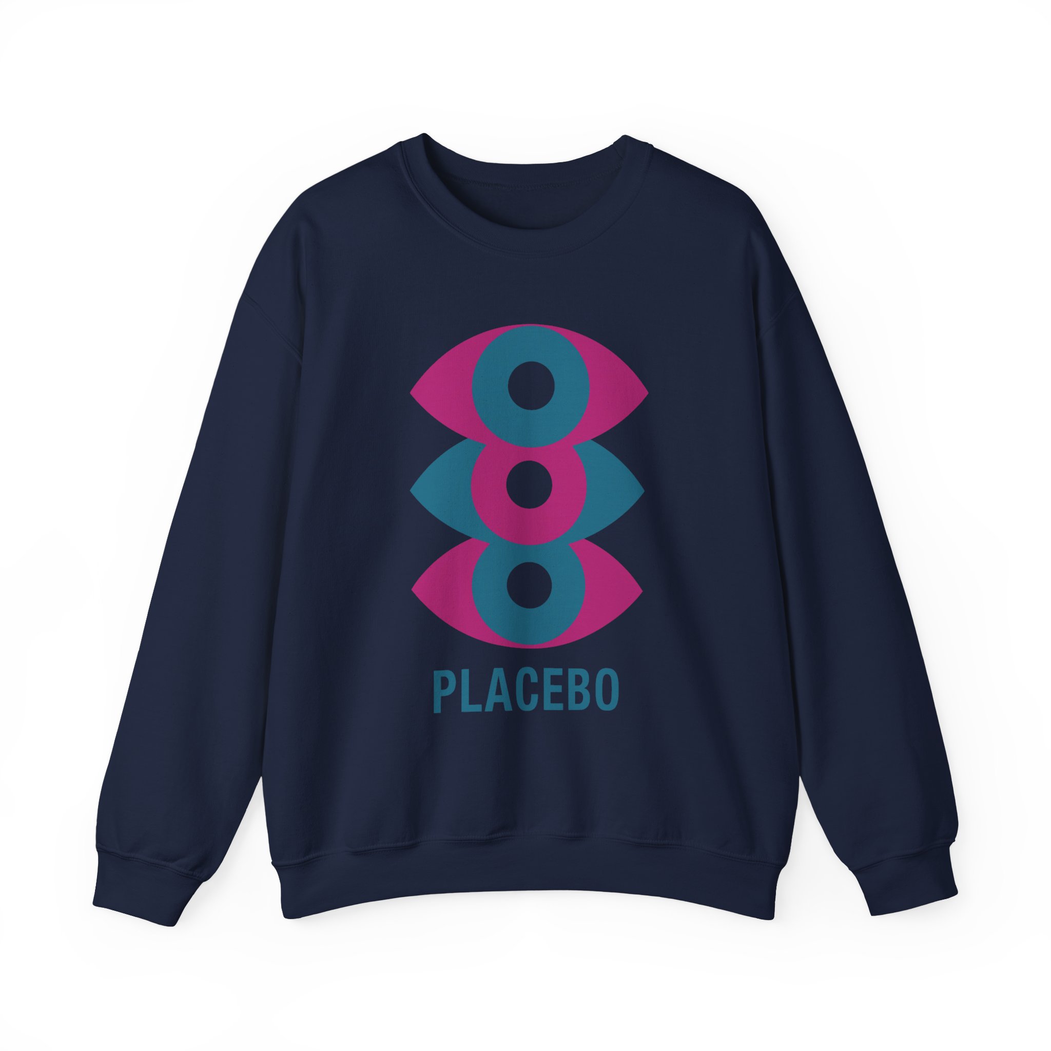 Placebo 2024 Triple Eye Unisex Heavy Blendâ„¢ Crewneck Sweatshirt