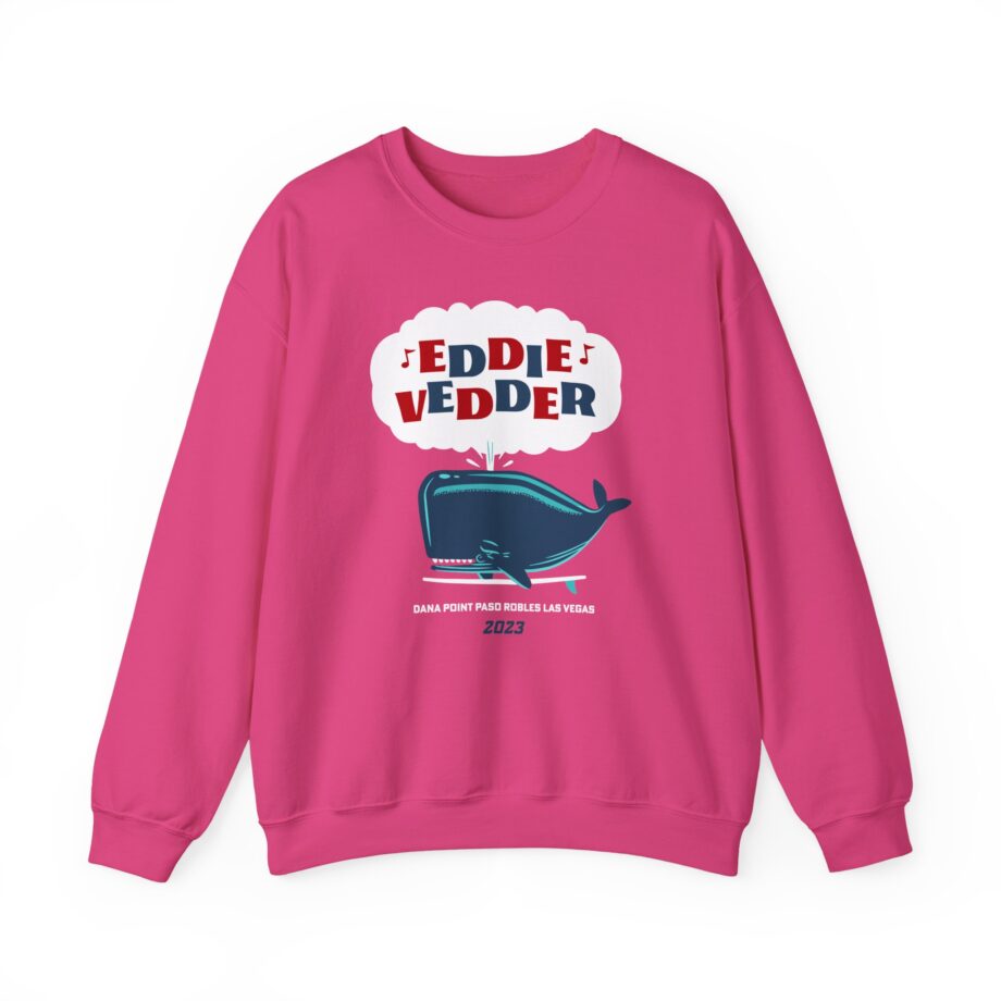 Eddie Vedder Whale Unisex Heavy Blend™ Crewneck Sweatshirt