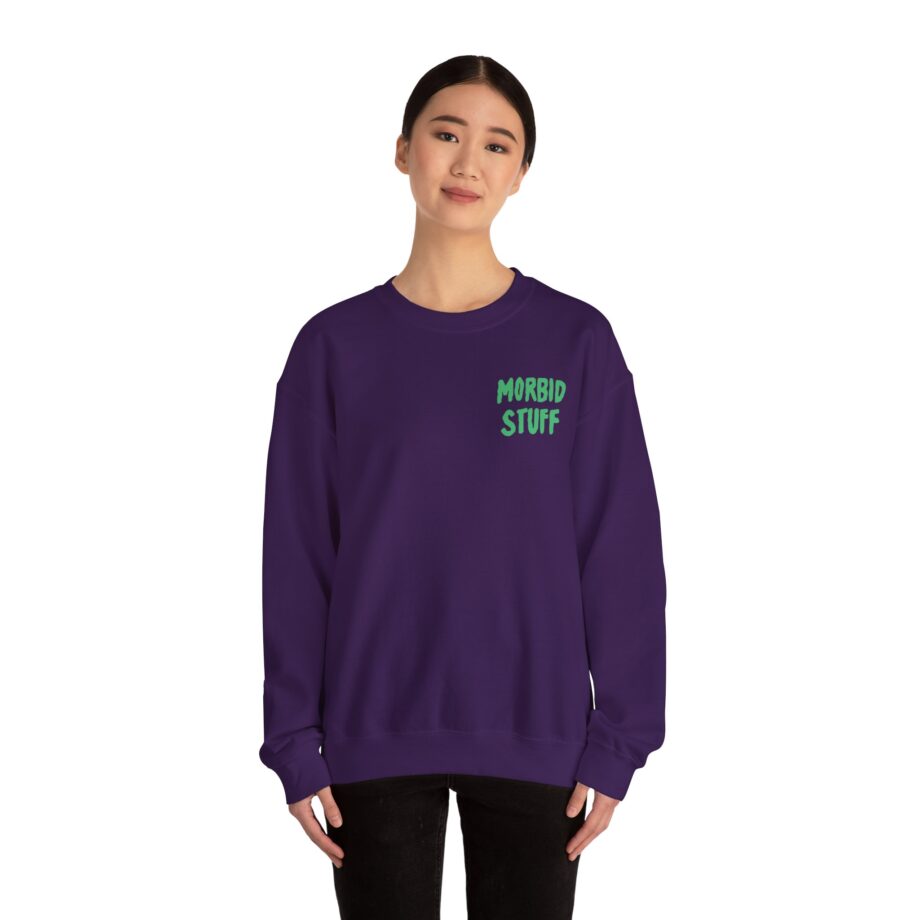 Pup Morbid Stuff Unisex Heavy Blend™ Crewneck Sweatshirt