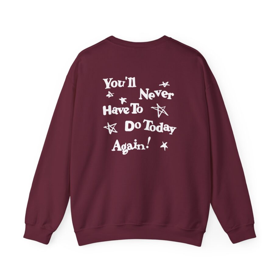 Alex Warren You’ll Never Have to Do Today Again Unisex Heavy Blend™ Crewneck Sweatshirt