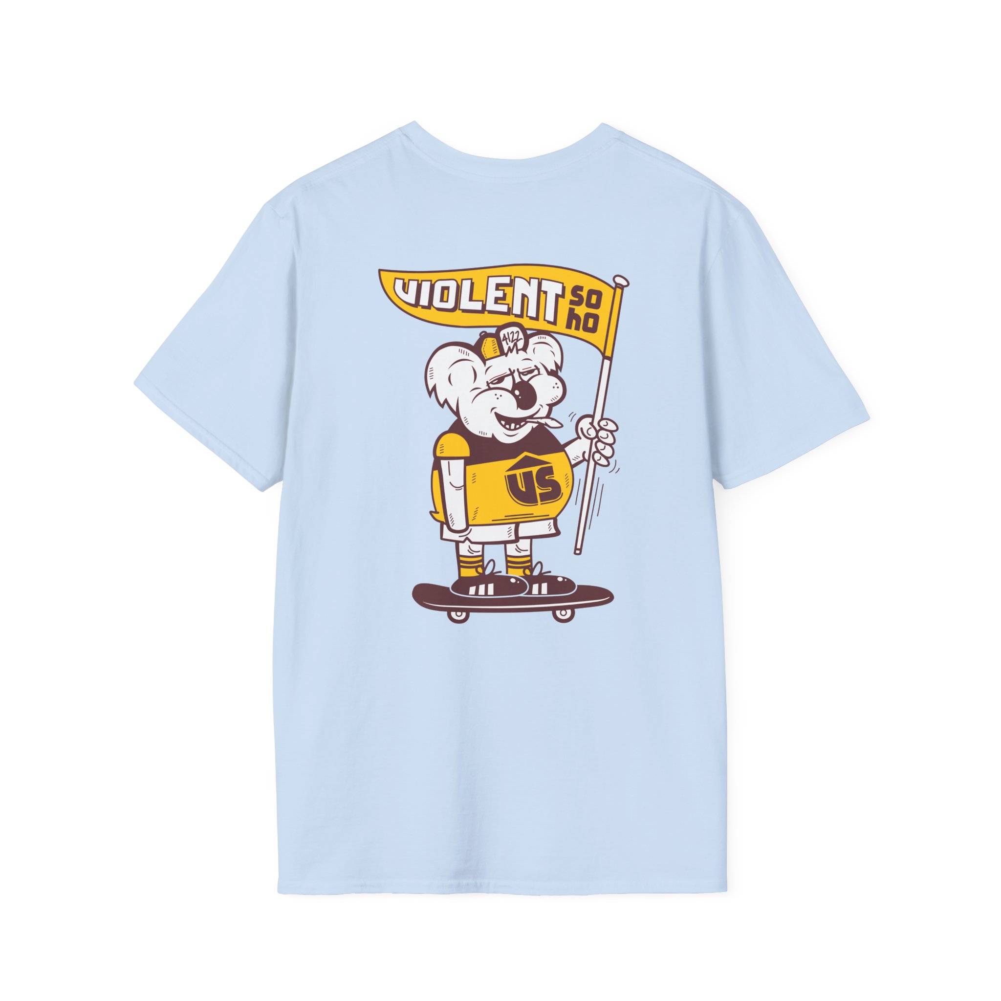 Violent Soho Brisbane Bears Unisex Softstyle T-Shirt