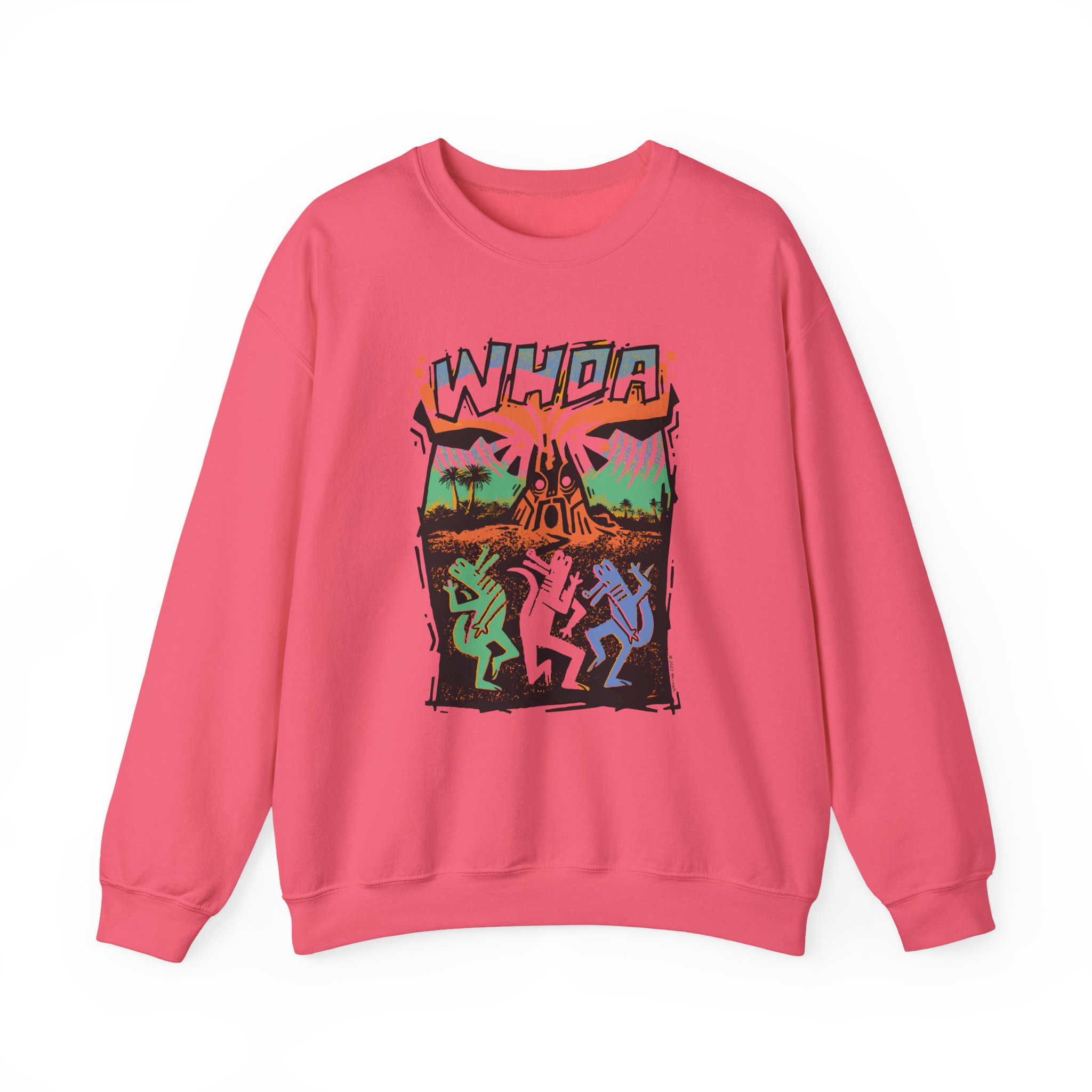 Grounded Max Dino Unisex Heavy Blendâ„¢ Crewneck Sweatshirt