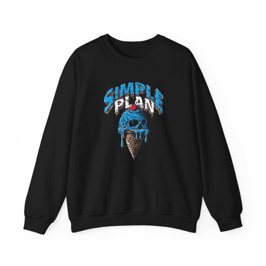 Simple Plan Ice Cream Unisex Heavy Blend™ Crewneck Sweatshirt