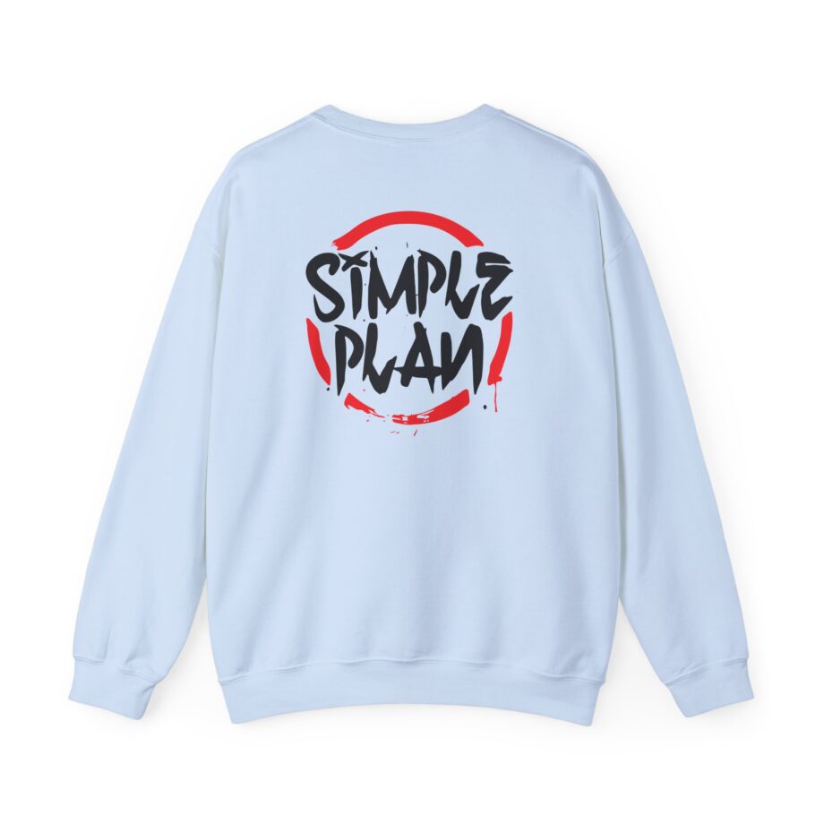 Simple Plan Circle Splat Unisex Heavy Blend™ Crewneck Sweatshirt
