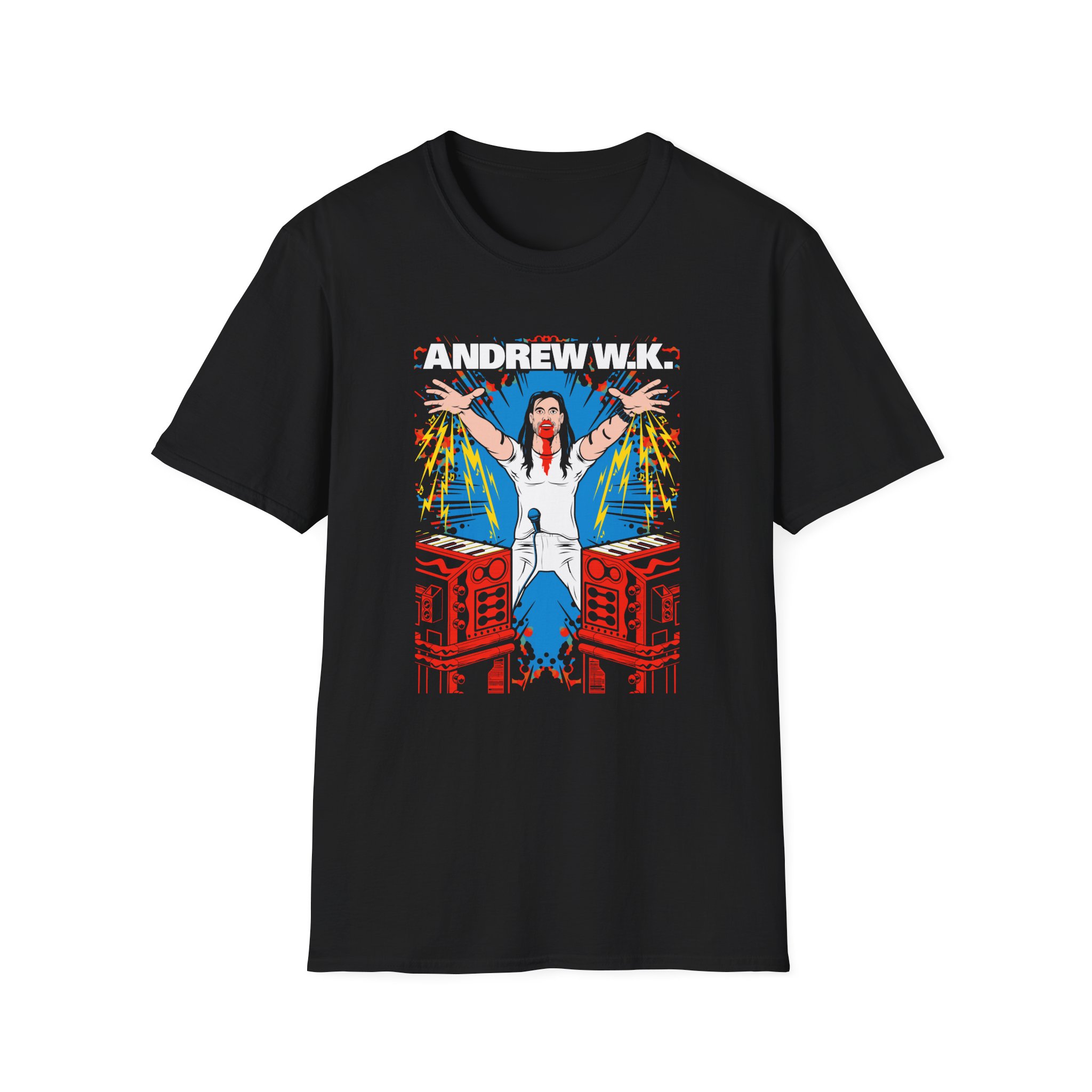 Andrew Wk Sorcery Unisex Softstyle T-Shirt