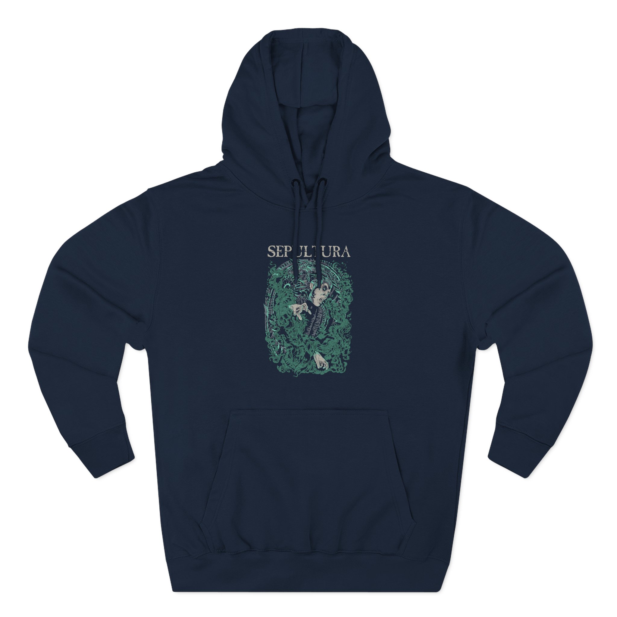 Sepultura Isolation Three-Panel Fleece Hoodie