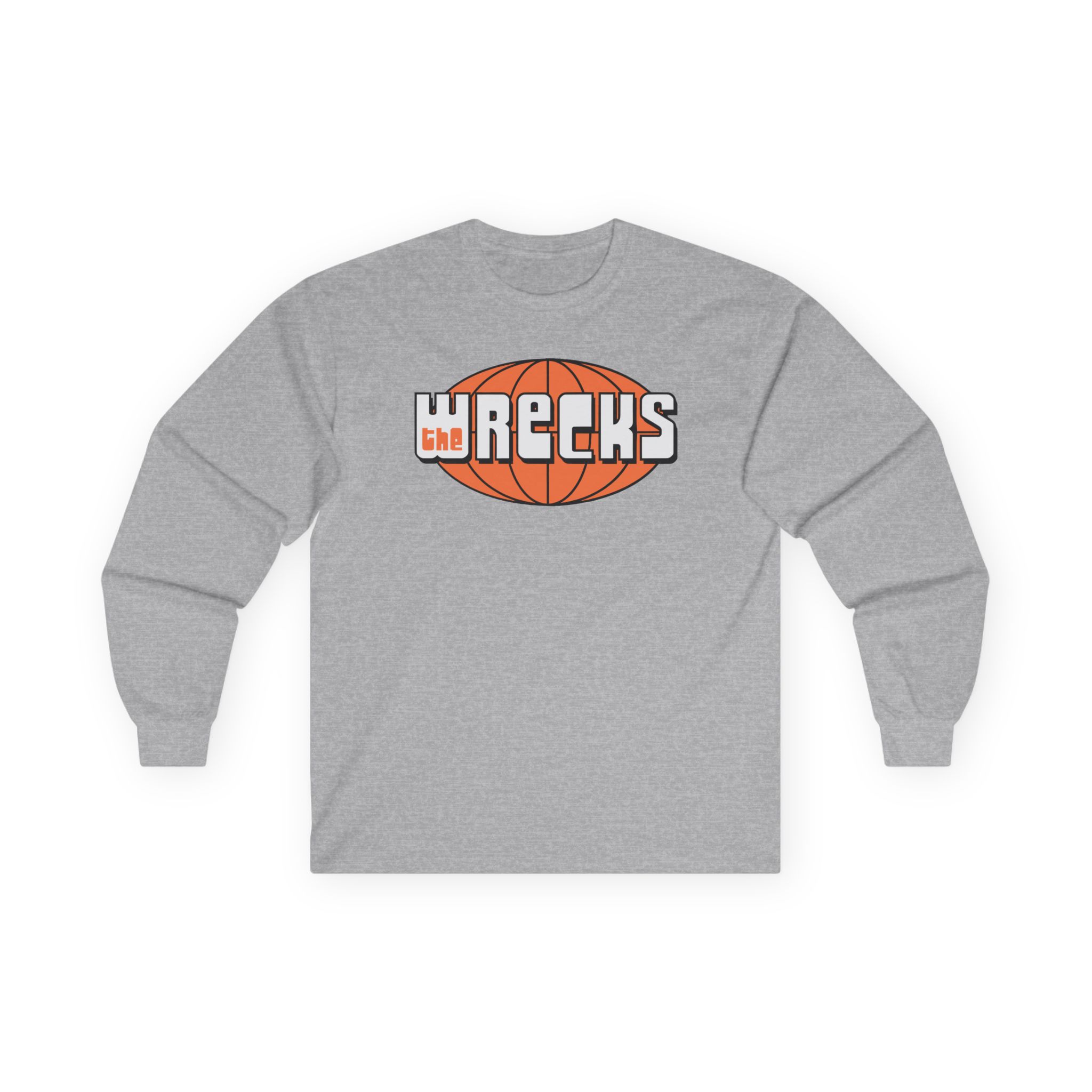 The Wrecks Retro Globe Unisex Ultra Cotton Long Sleeve Tee