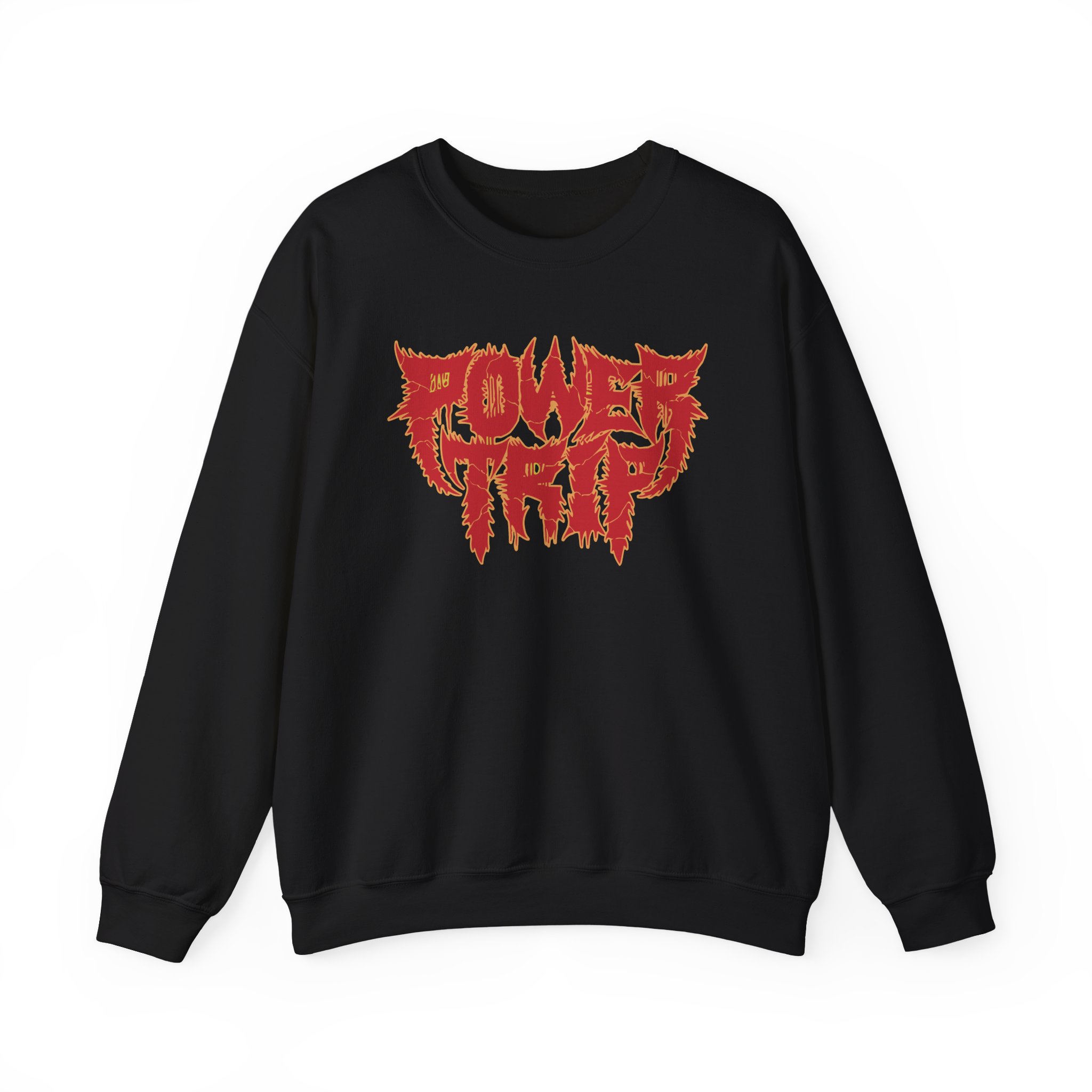 Power Trip Spikey Snake Unisex Heavy Blendâ„¢ Crewneck Sweatshirt