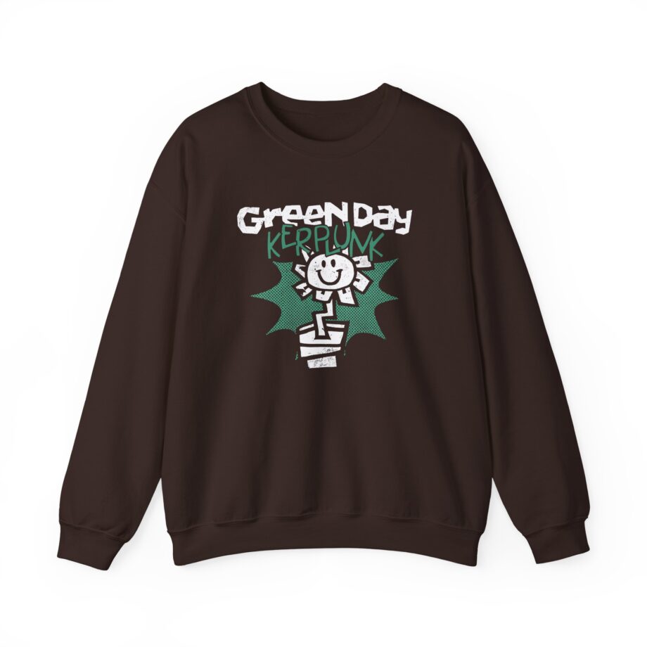 Green Day Kerplunk Vintage Flower Unisex Heavy Blend™ Crewneck Sweatshirt