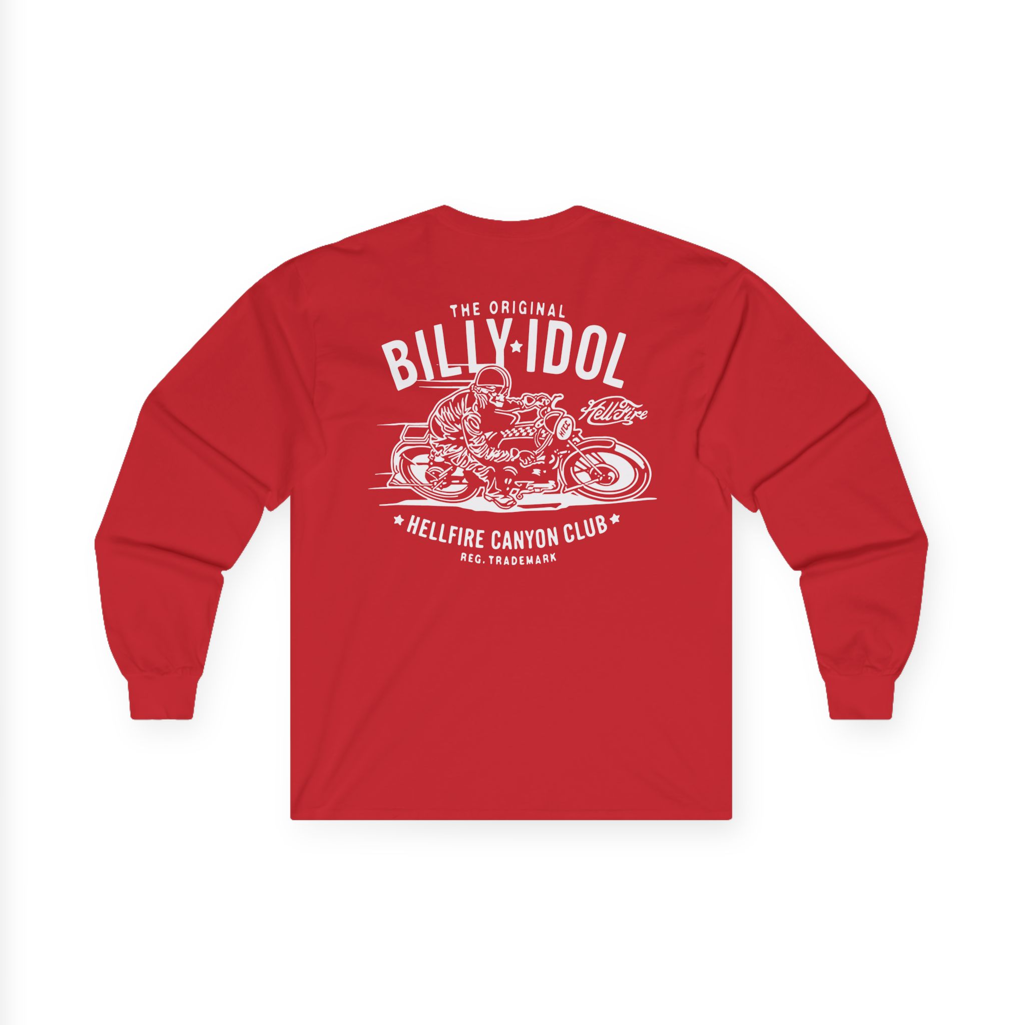 Billy Idol the Original Hellfire Canyon Club Unisex Ultra Cotton Long Sleeve Tee
