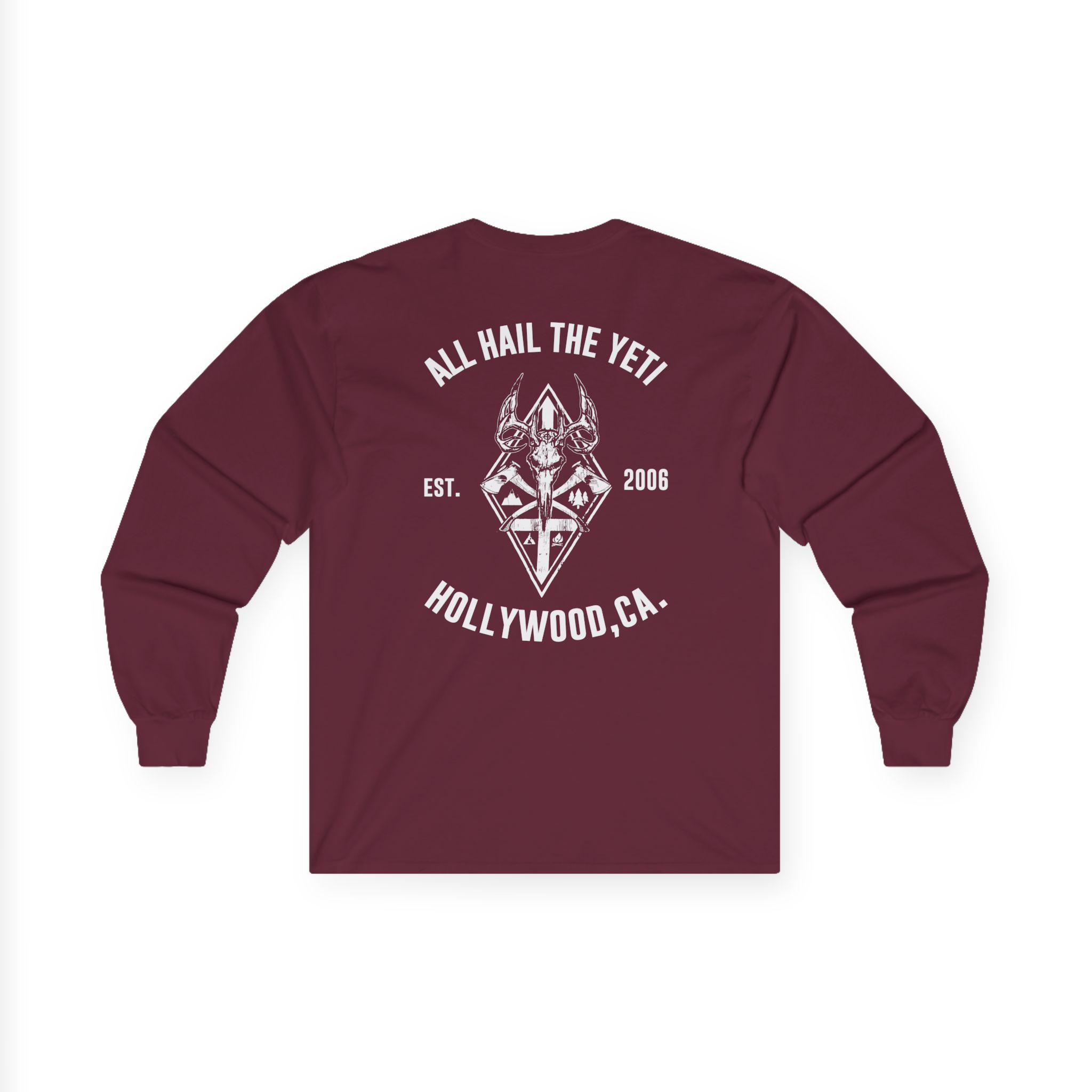 All Hail the Yeti Hollywood Unisex Ultra Cotton Long Sleeve Tee