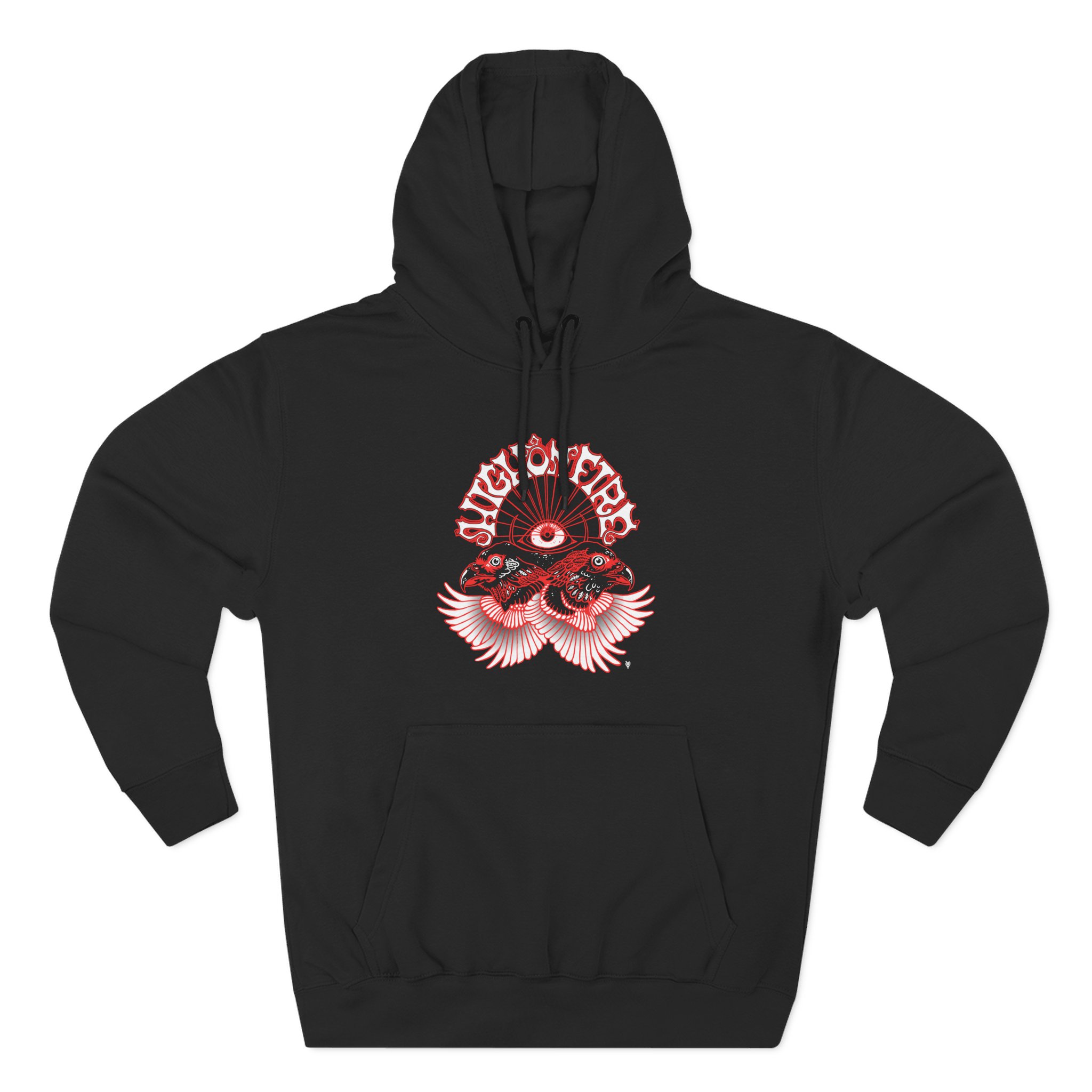 High on Fire Twin Eagles Three-Panel Fleece Hoodie