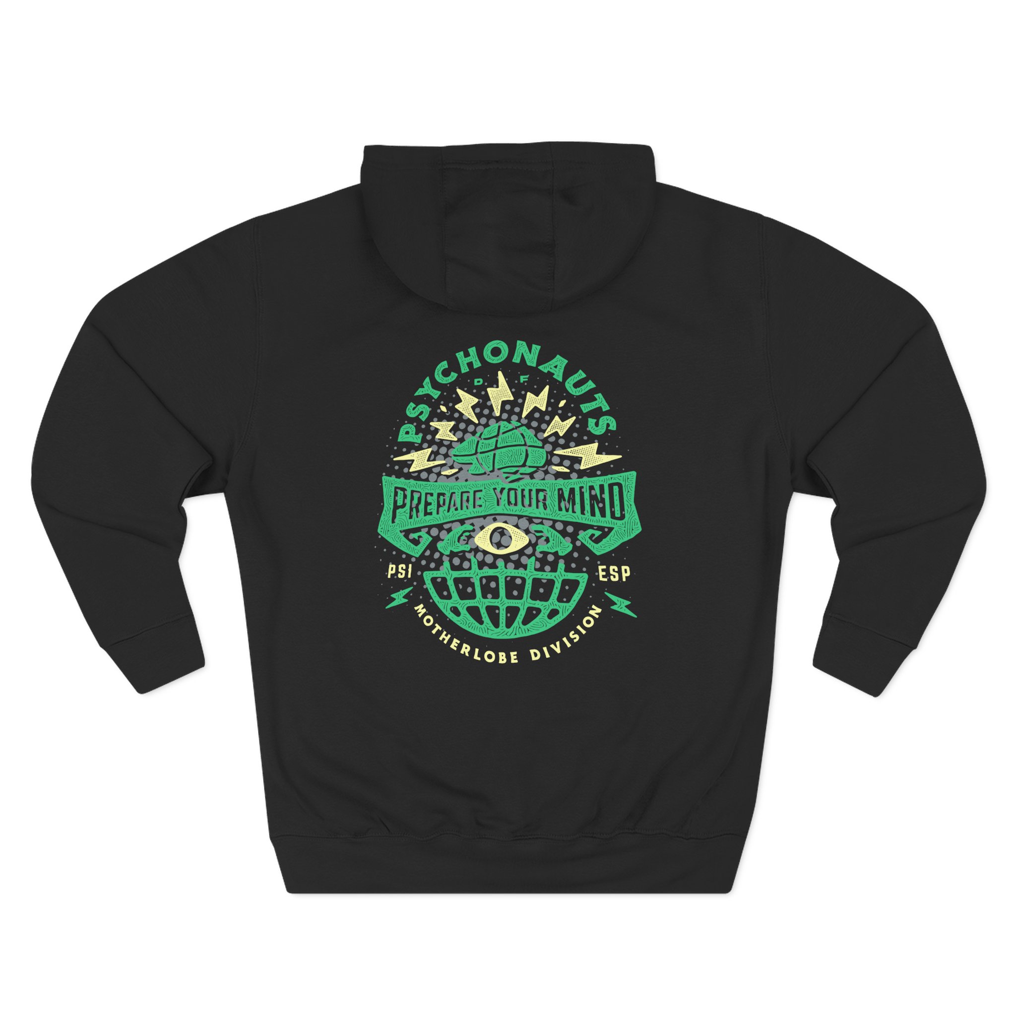 Double Fine Psychic Agency Three-Panel Fleece Hoodie