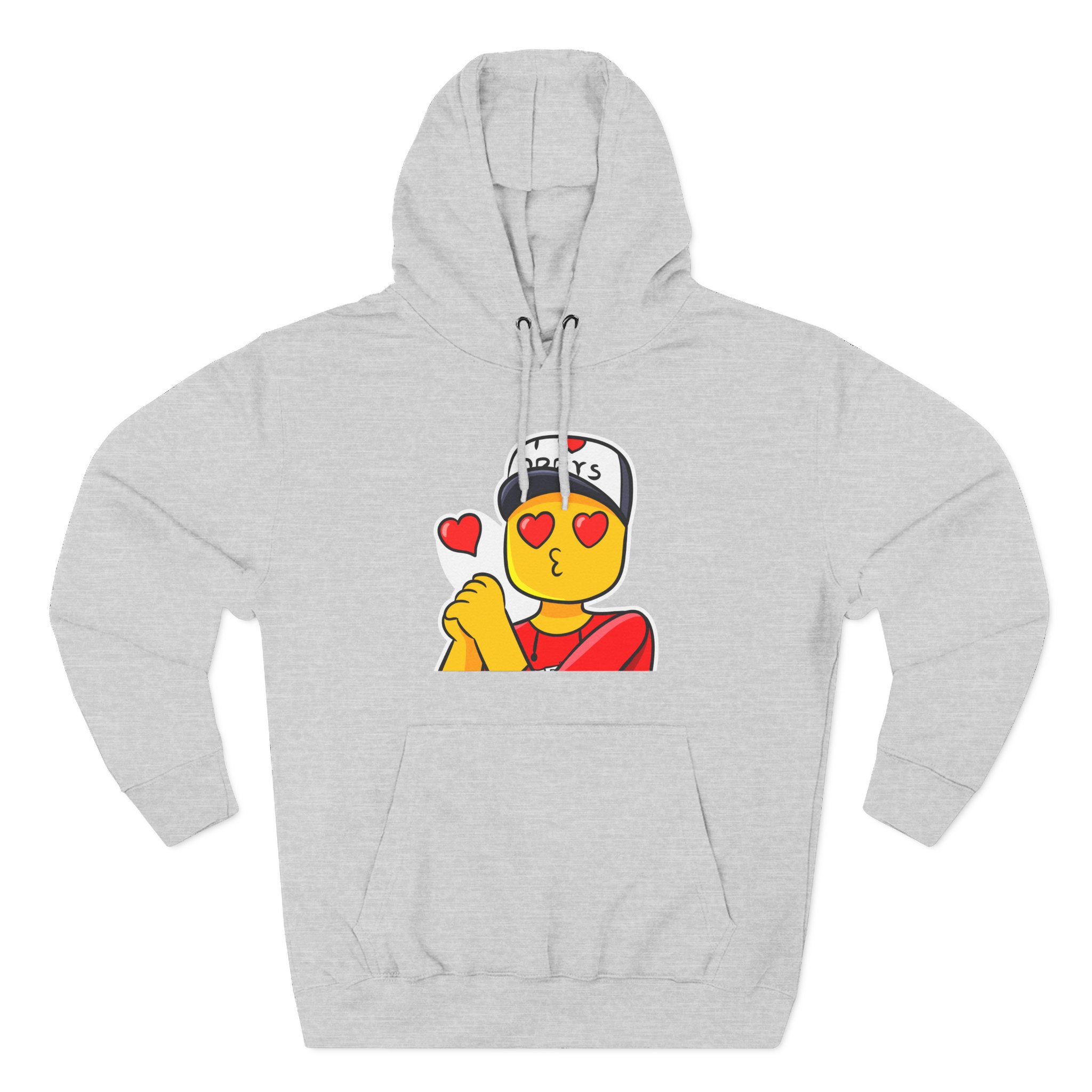 Roblox in Love Three-Panel Fleece Hoodie