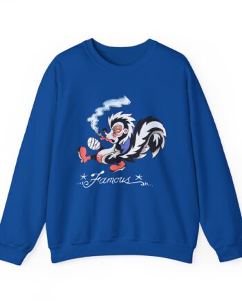 Kim Petras Famous Skunk Boxy Unisex Heavy Blend™ Crewneck Sweatshirt