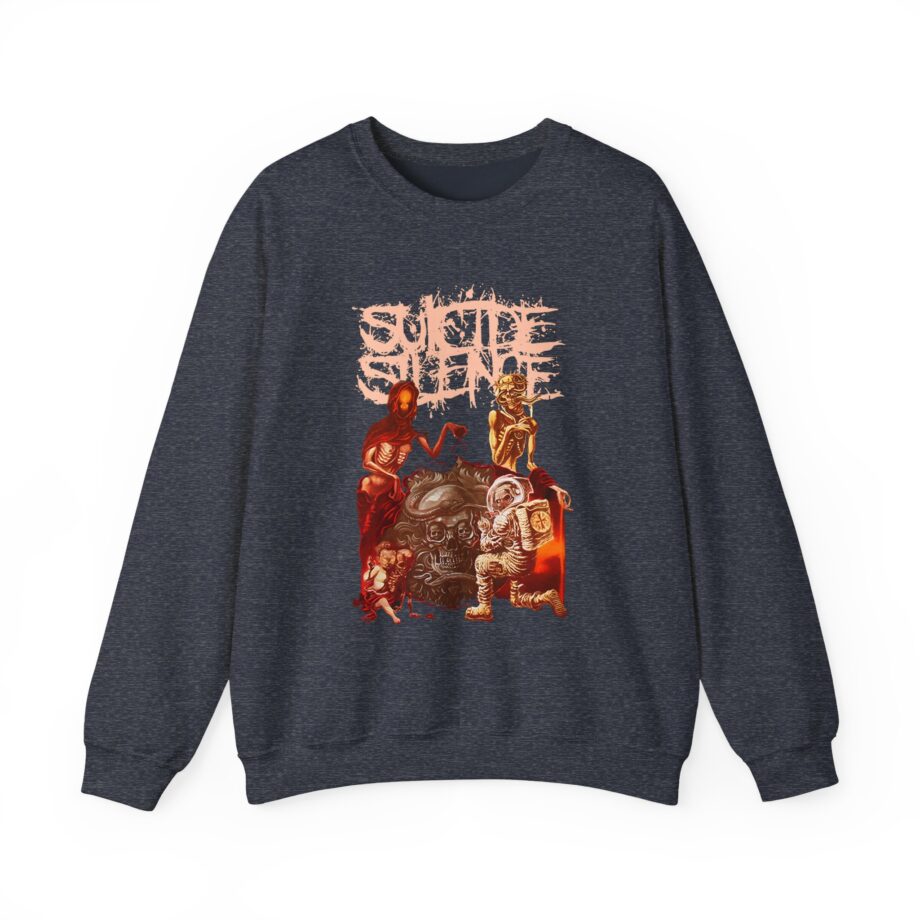 Suicide Silence You Will Die Alone Unisex Heavy Blend™ Crewneck Sweatshirt