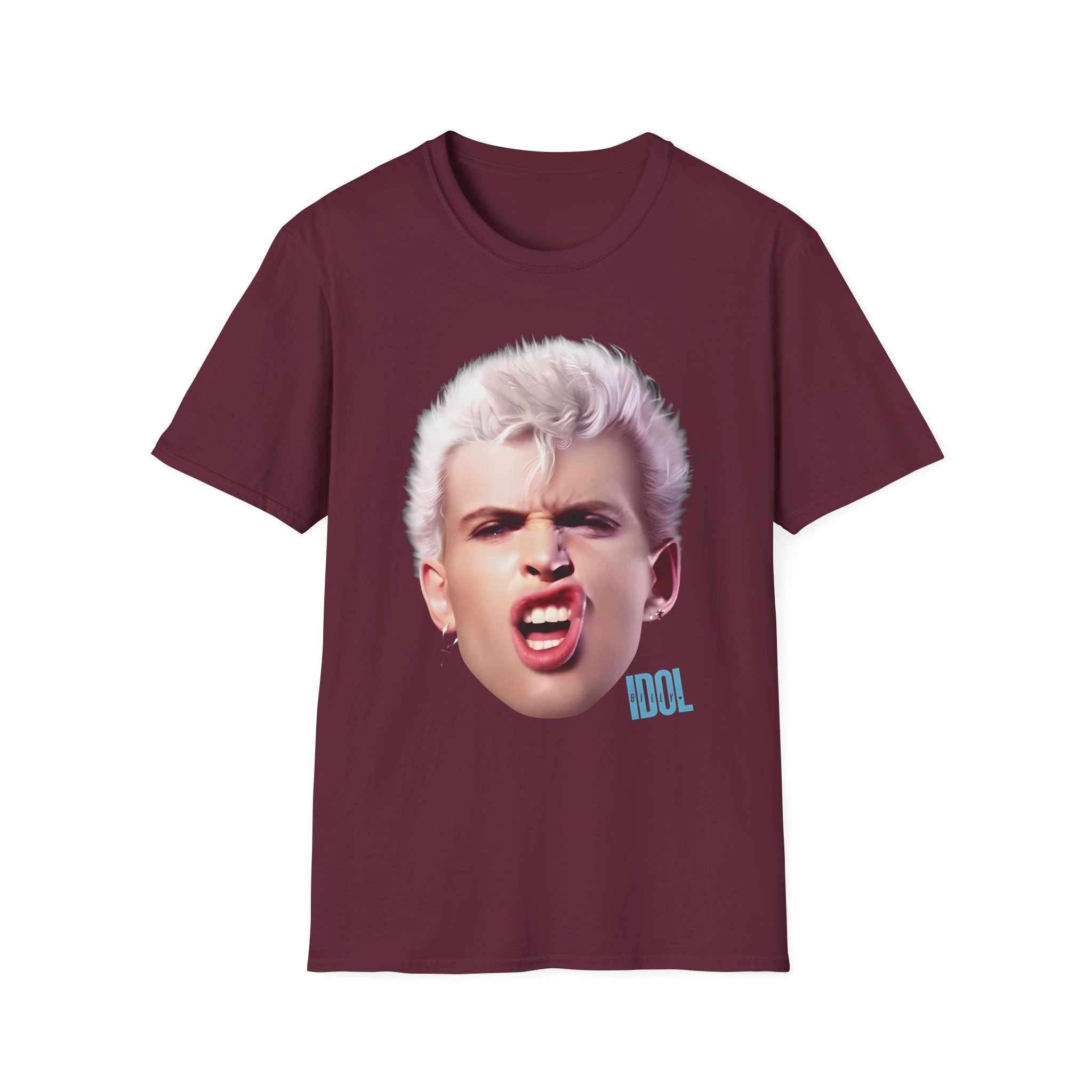 Billy Idol Billy Smirk Unisex Softstyle T-Shirt
