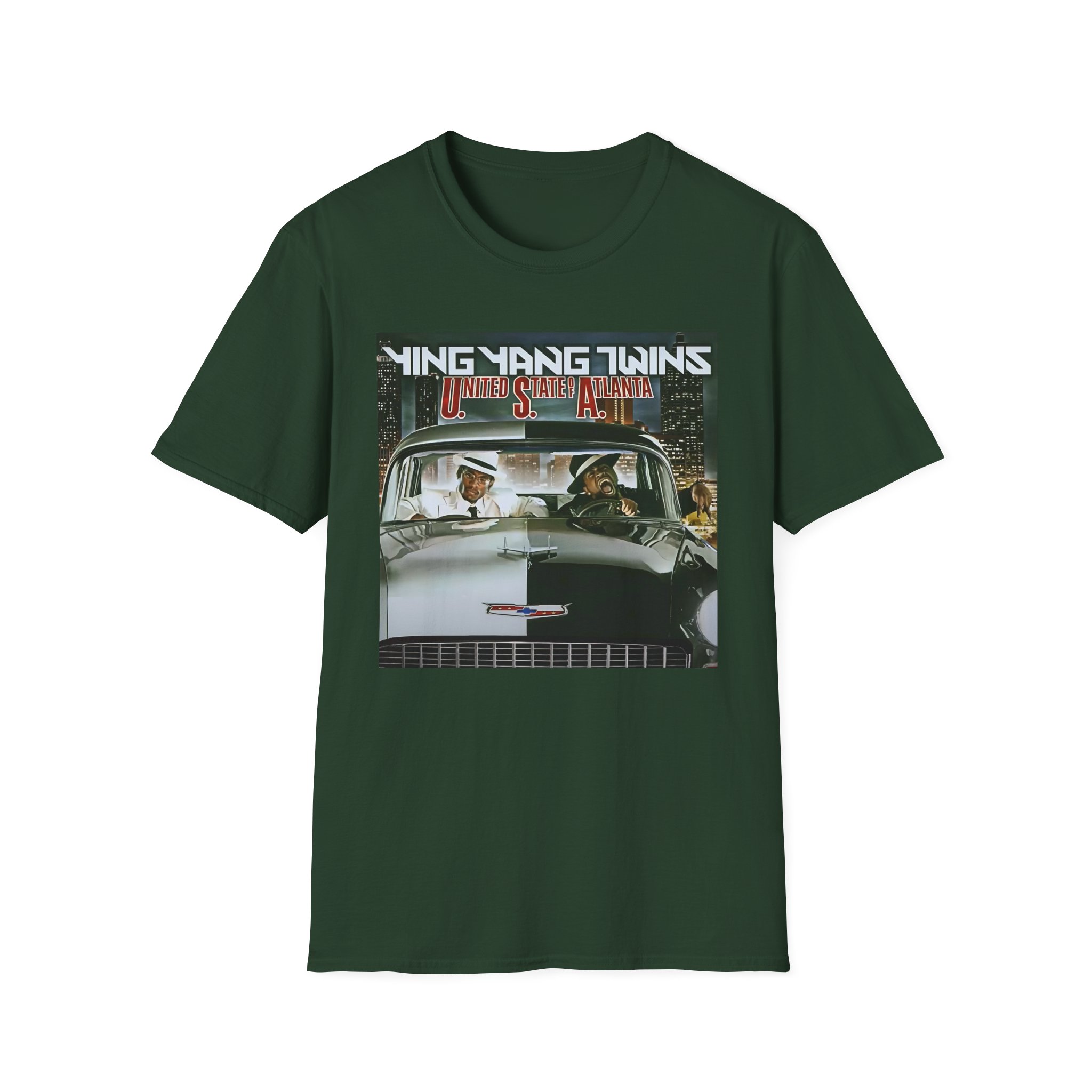 Ying Yang Twins United State Of Atlanta Album Cover Unisex Softstyle T-Shirt